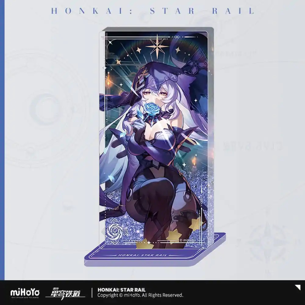 Honkai: Star Rail Light Cone akrilni ukras sa šljokicama: Black Swan Reforged Remembrance 15 cm fotografija proizvoda