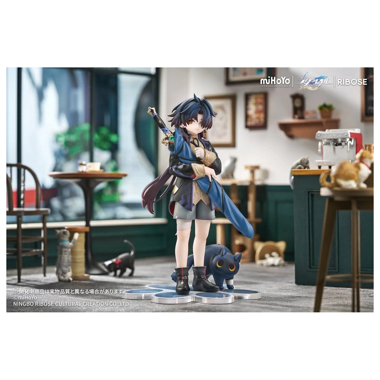 Honkai: Star Rail Rise Up+ Chibi Cat Series Chibi figura Blade Ver. 19 cm fotografija proizvoda
