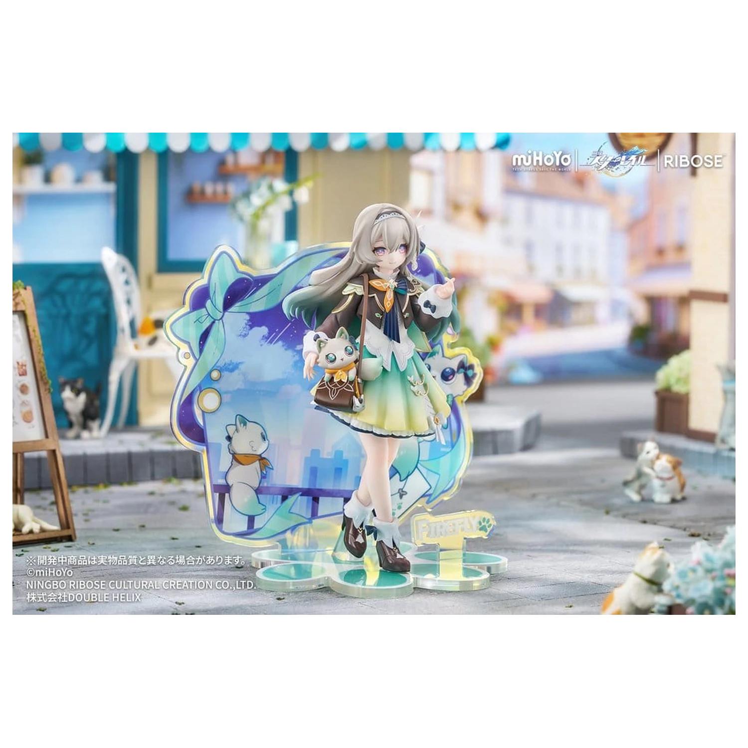 Honkai: Star Rail Rise Up+ Chibi Cat Series Mini figura Firefly Ver. 18 cm fotografija proizvoda