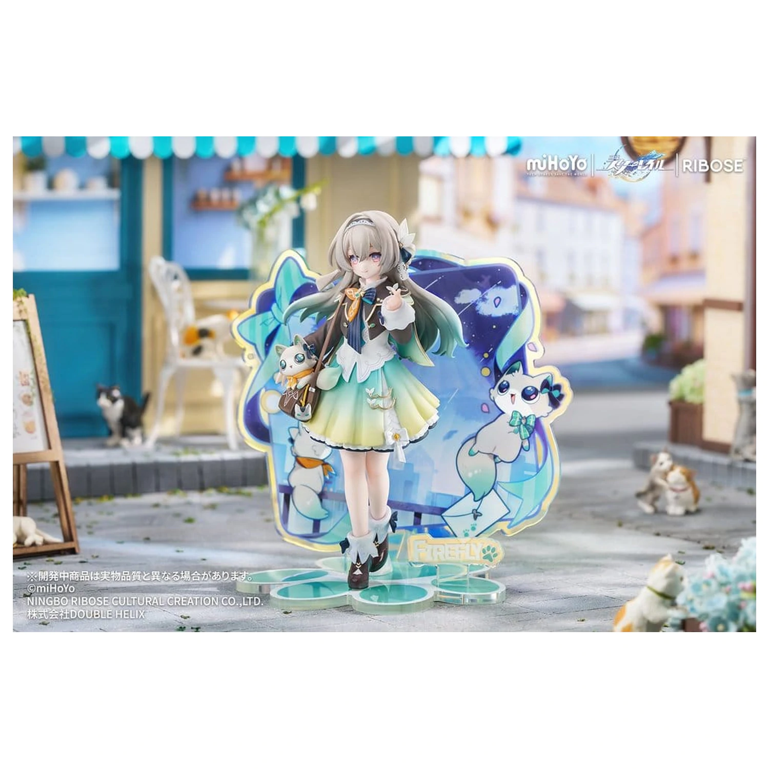 Honkai: Star Rail Rise Up+ Chibi Cat Series Mini figura Firefly Ver. 18 cm fotografija proizvoda