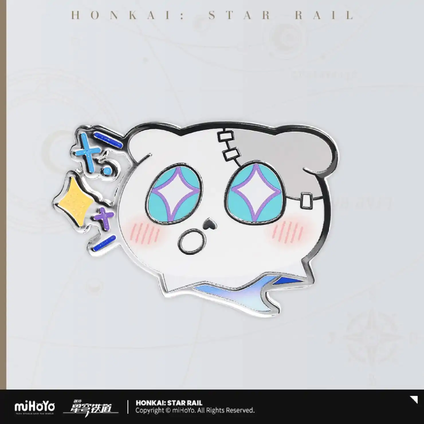 Honkai: Star Rail Wubbaboo Series značka Starry Pitiful Anticipation fotografija proizvoda