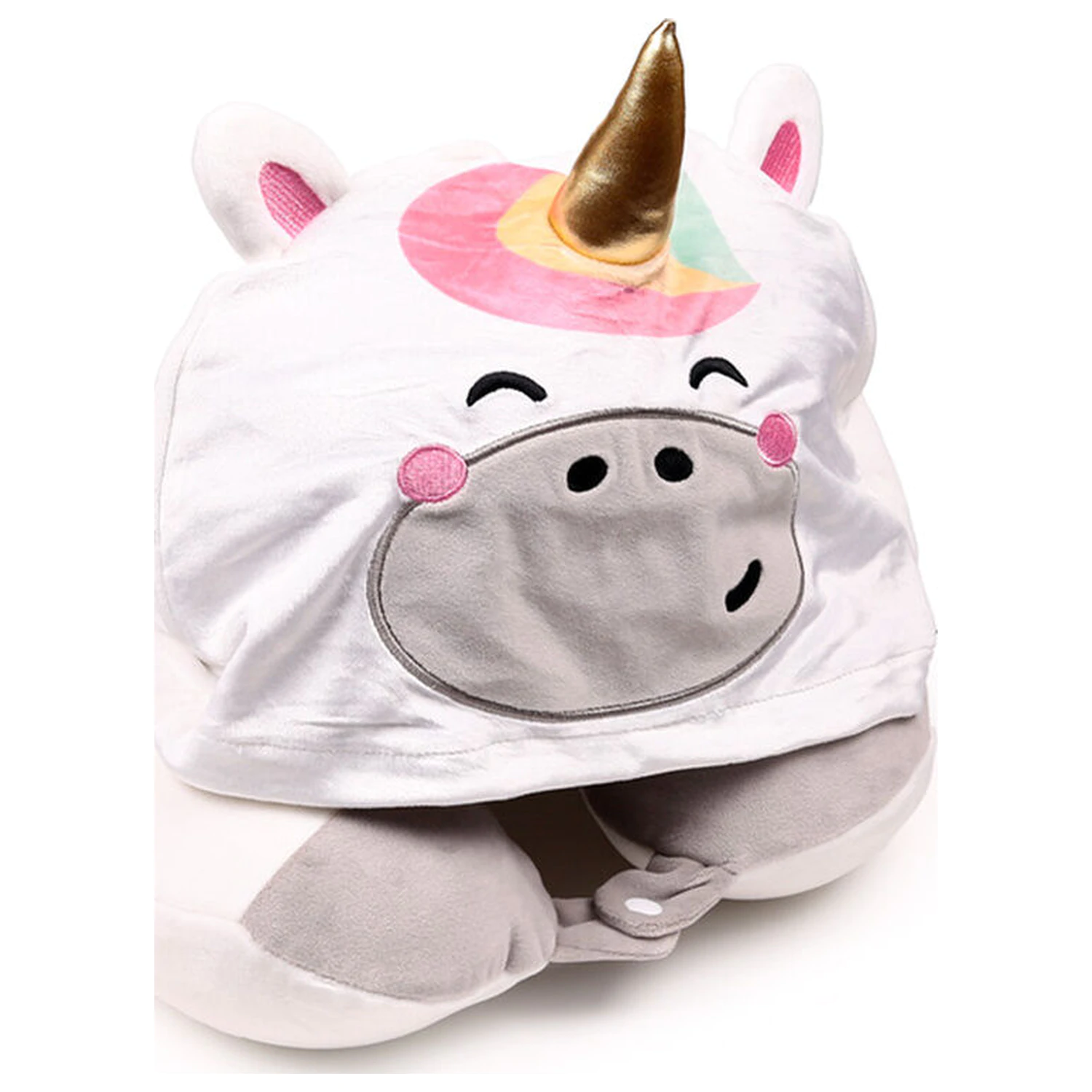 Hoodeazzz Astra The Unicorn putni jastuk s kapuljačom fotografija proizvoda