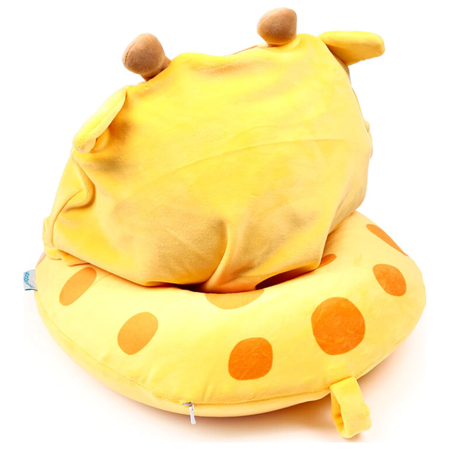 Hoodeazzz Raffi The Giraffe putni jastuk s kapuljačom fotografija proizvoda