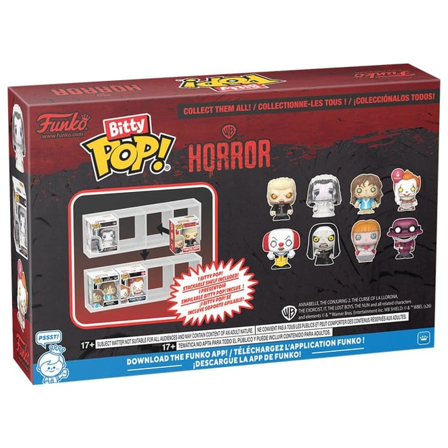 Horror Bitty Funko POP! Vinyl figurice, paket od 4 – David 2,5 cm fotografija proizvoda