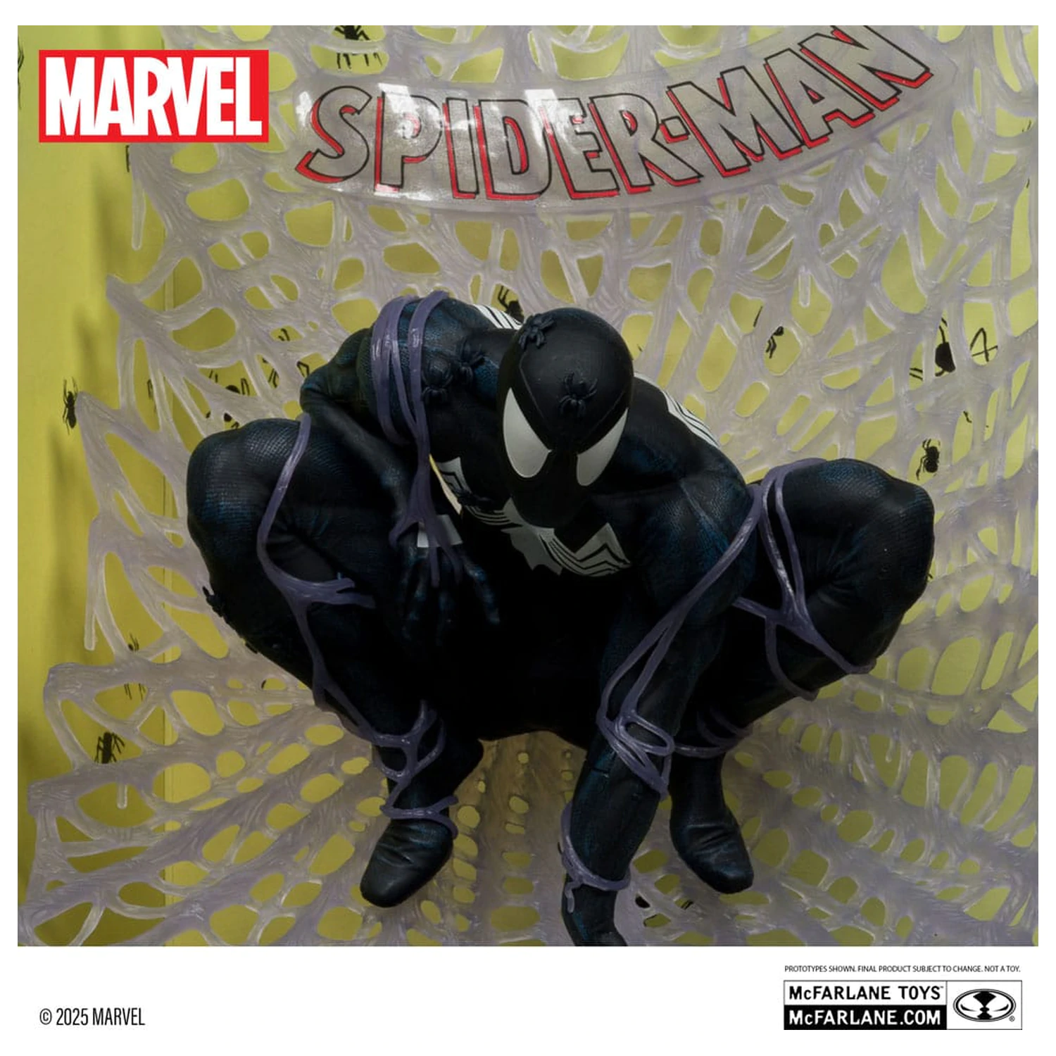 Marvel Collection PVC kip 1/6 Spider-Man (Spider-Man #1)(Black Suit)(Chase) 28 cm fotografija proizvoda