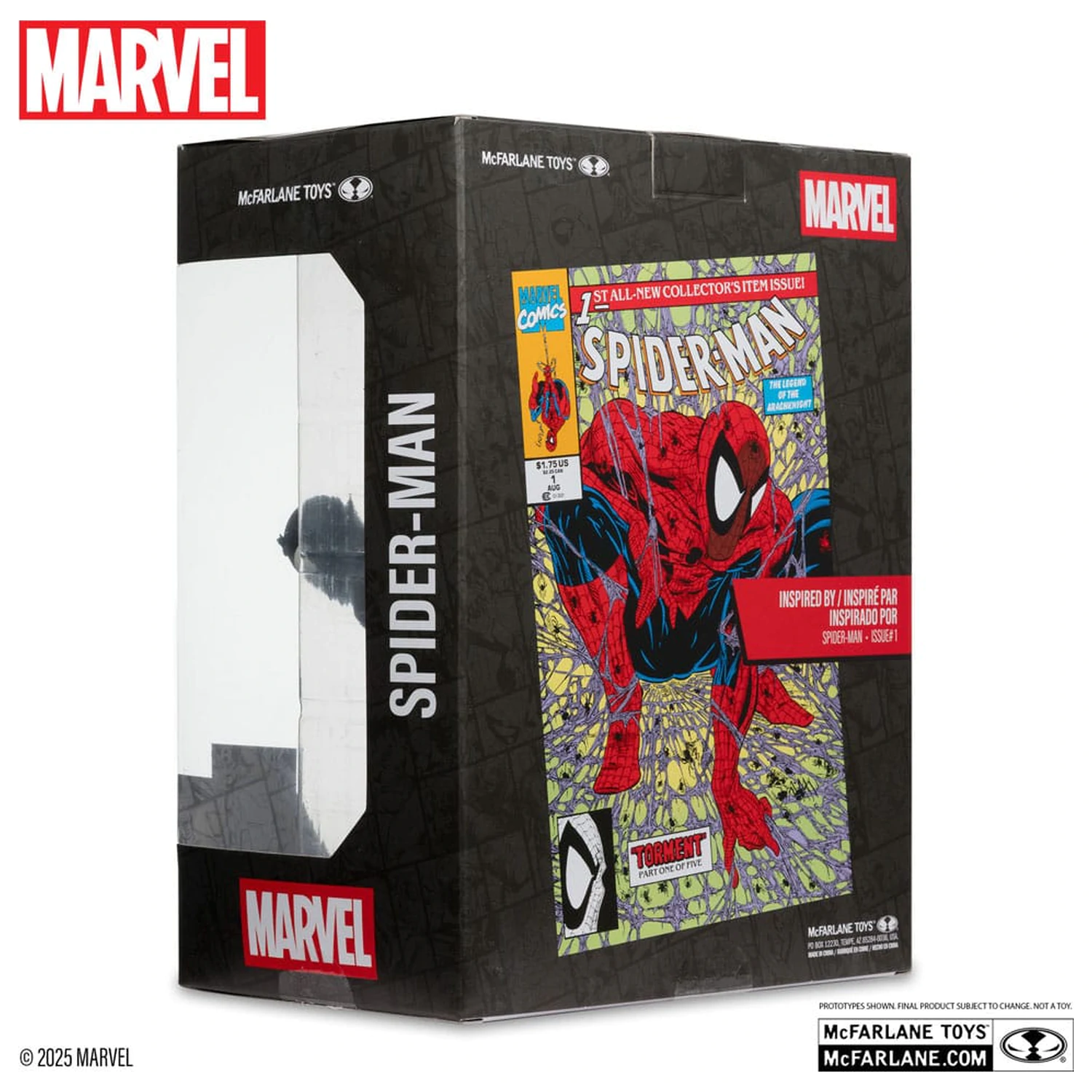 Marvel Collection PVC kip 1/6 Spider-Man (Spider-Man #1)(Black Suit)(Chase) 28 cm fotografija proizvoda