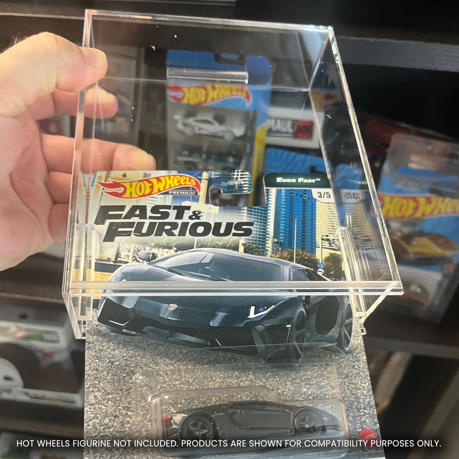 Hot Wheels Premium Akrilna Kutija 2-Pack fotografija proizvoda