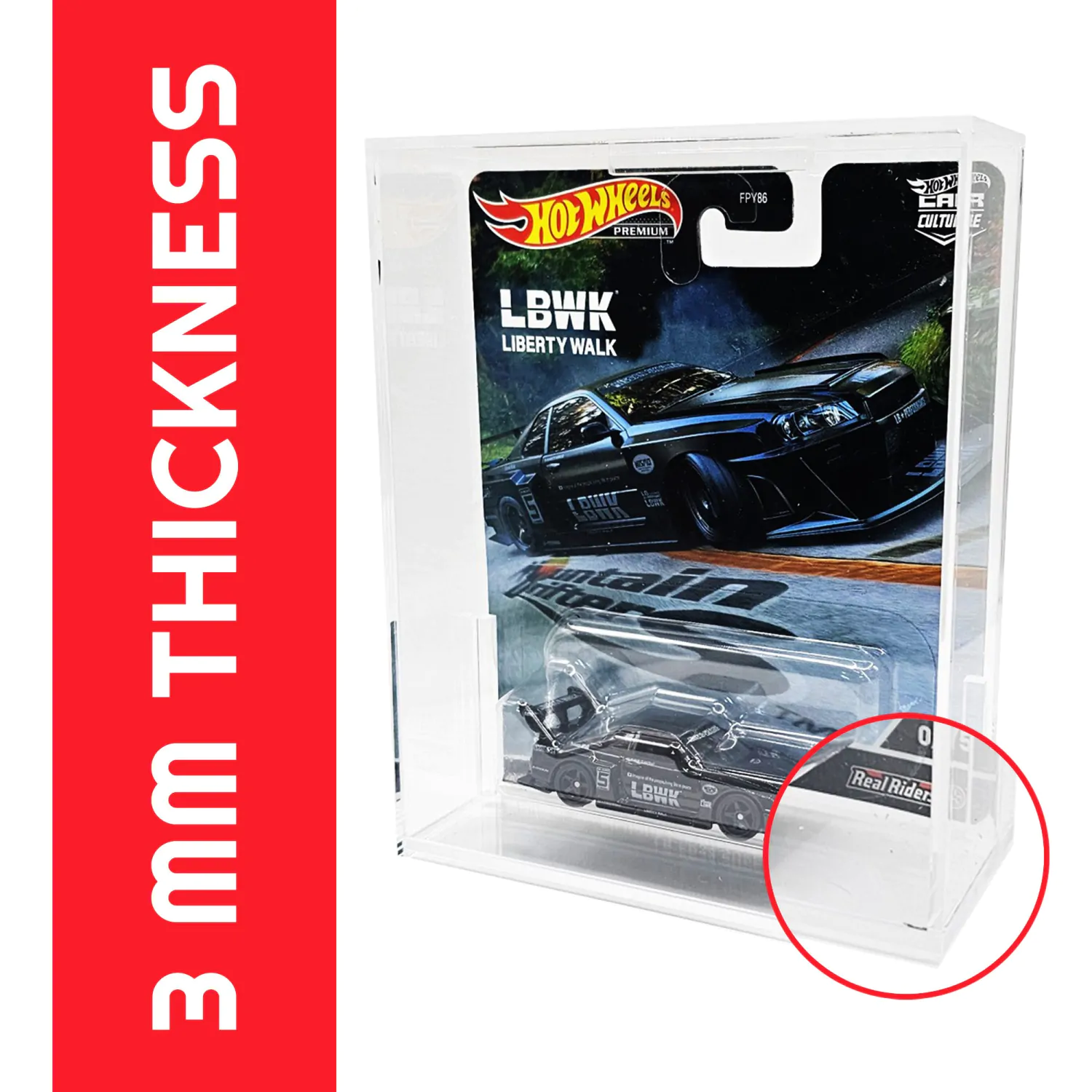 Hot Wheels Premium Akrilna Kutija 2-Pack fotografija proizvoda