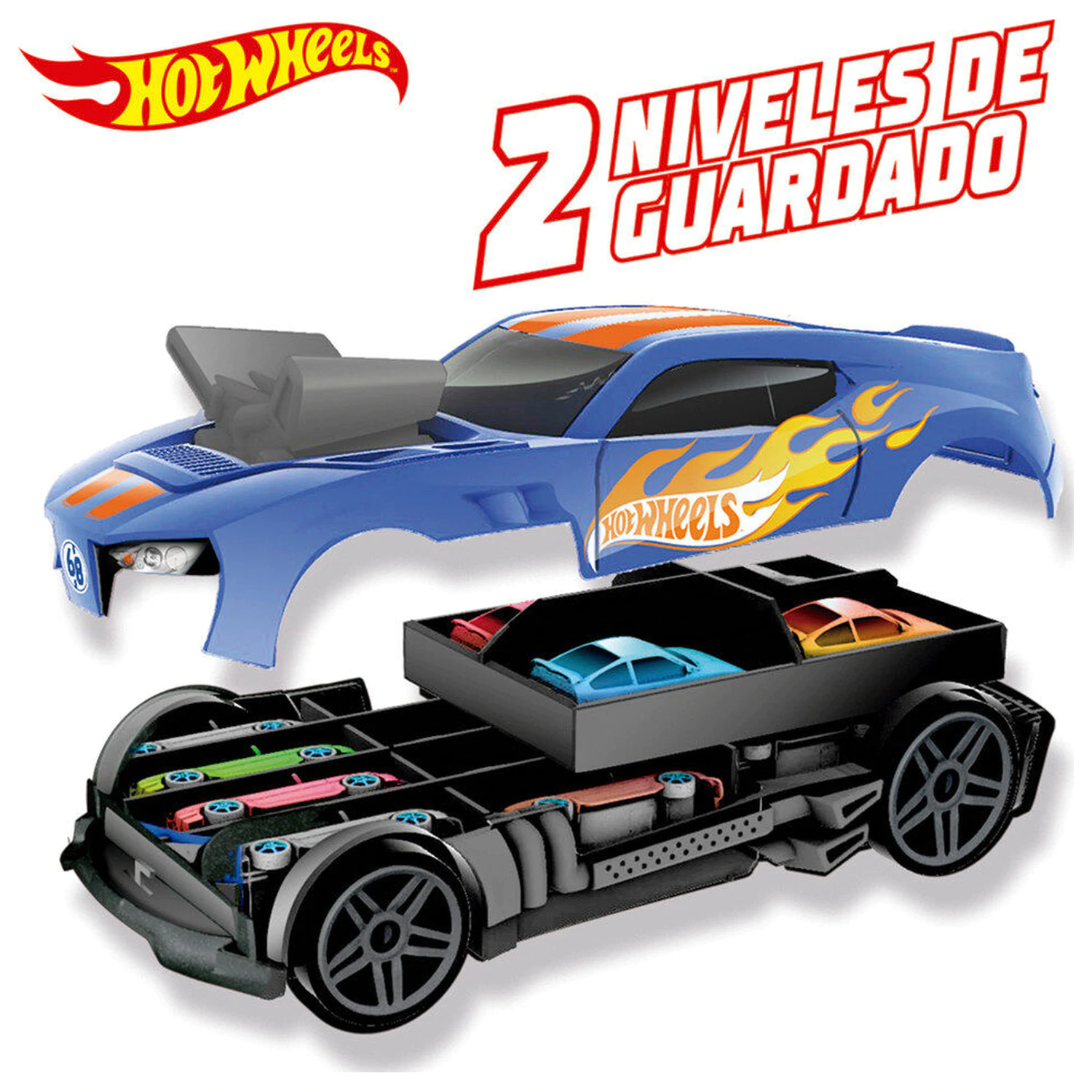 Hot Wheels 2 u 1 transporter automobila fotografija proizvoda