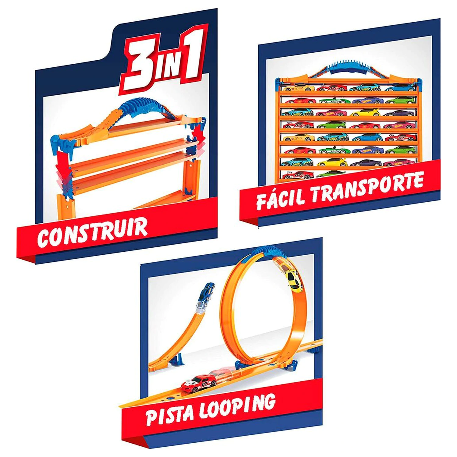 Hot Wheels 3-u-1 torba za nošenje automobila fotografija proizvoda