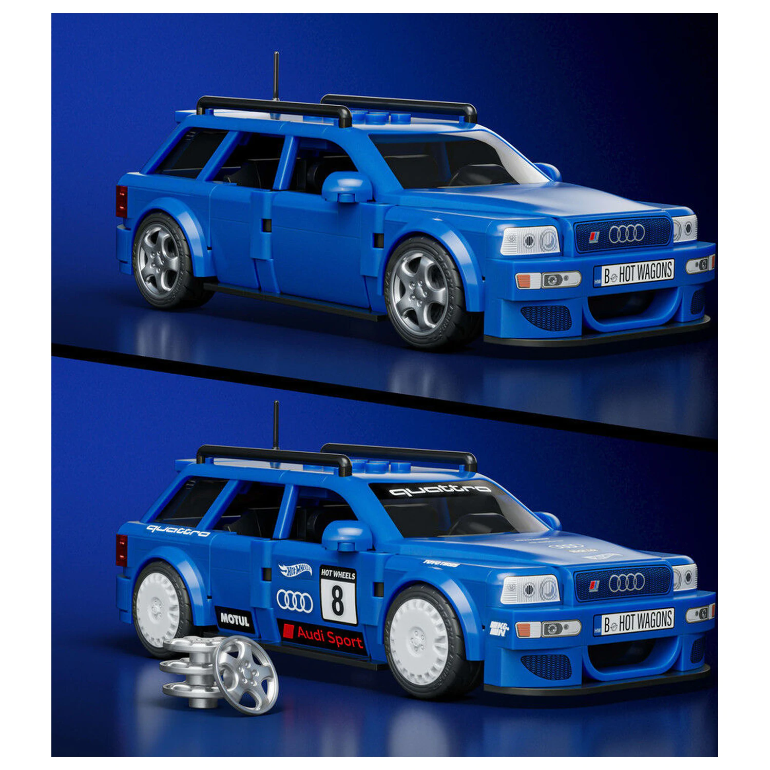 Hot Wheels Audi RS2 Set za konstrukciju brzine fotografija proizvoda