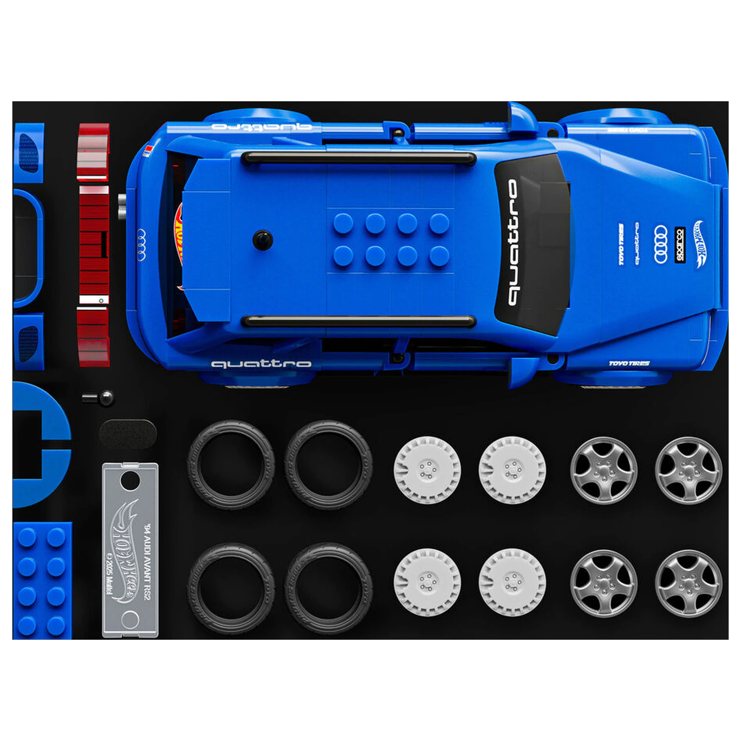 Hot Wheels Audi RS2 Set za konstrukciju brzine fotografija proizvoda