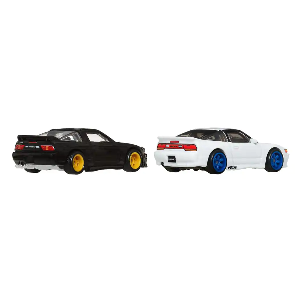 Hot Wheels Premium Car Culture Diecast vozilo 2-Pack 1/64 '96 Nissan 180SX Type X & Nissan SilEighty fotografija proizvoda