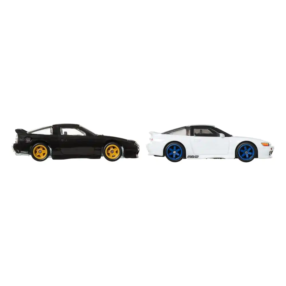 Hot Wheels Premium Car Culture Diecast vozilo 2-Pack 1/64 '96 Nissan 180SX Type X & Nissan SilEighty fotografija proizvoda