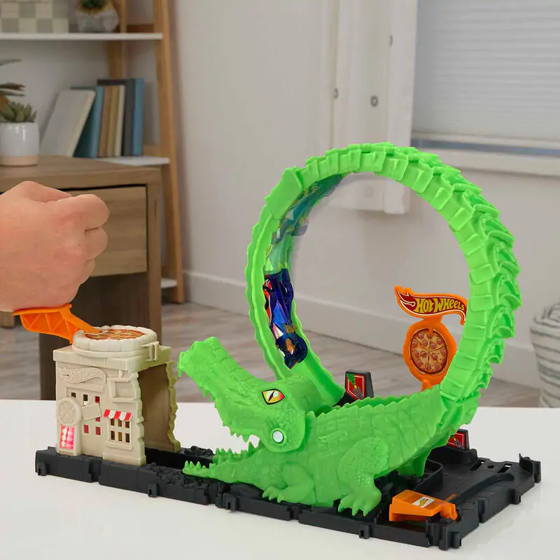 Hot Wheels City Gator Loop Napad fotografija proizvoda