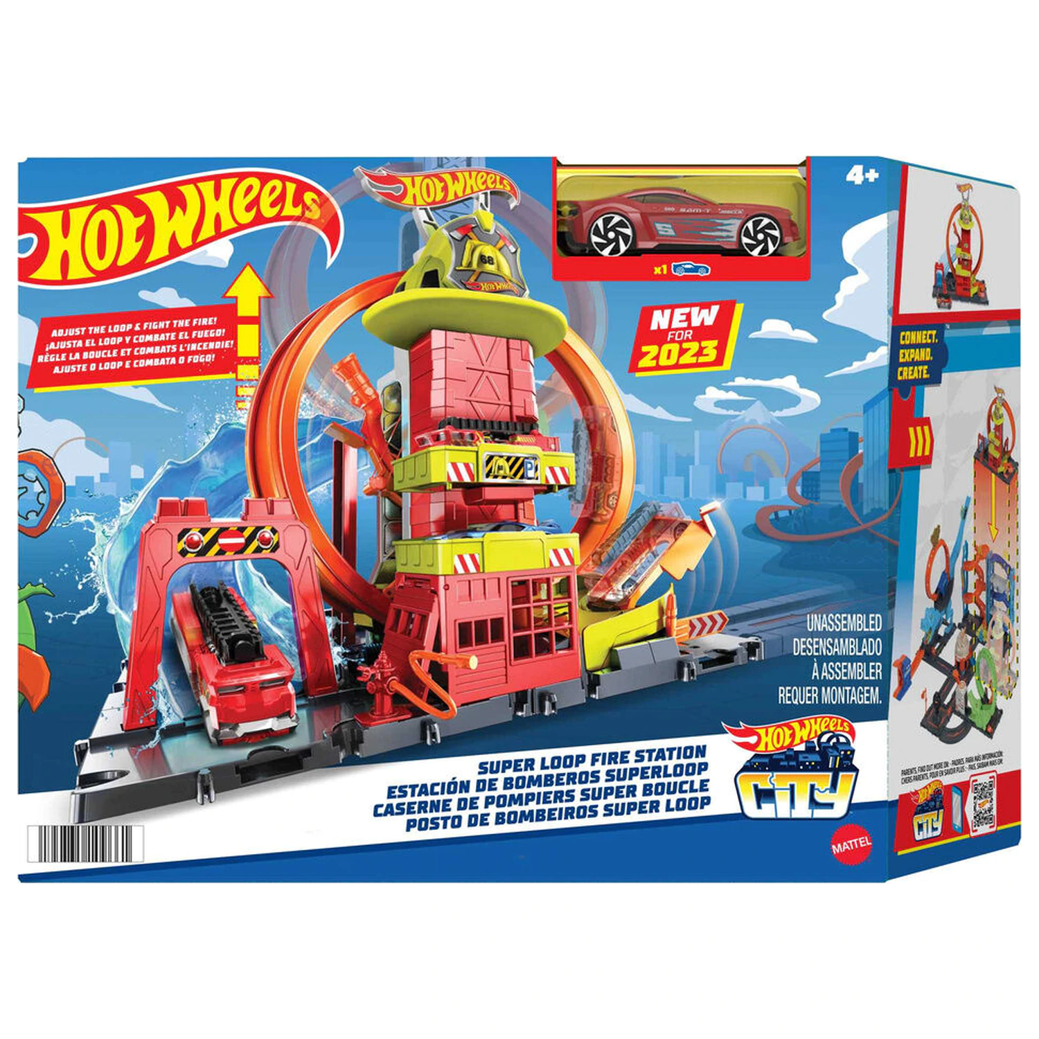Hot Wheels City Super vatrogasna postaja komplet za igru fotografija proizvoda