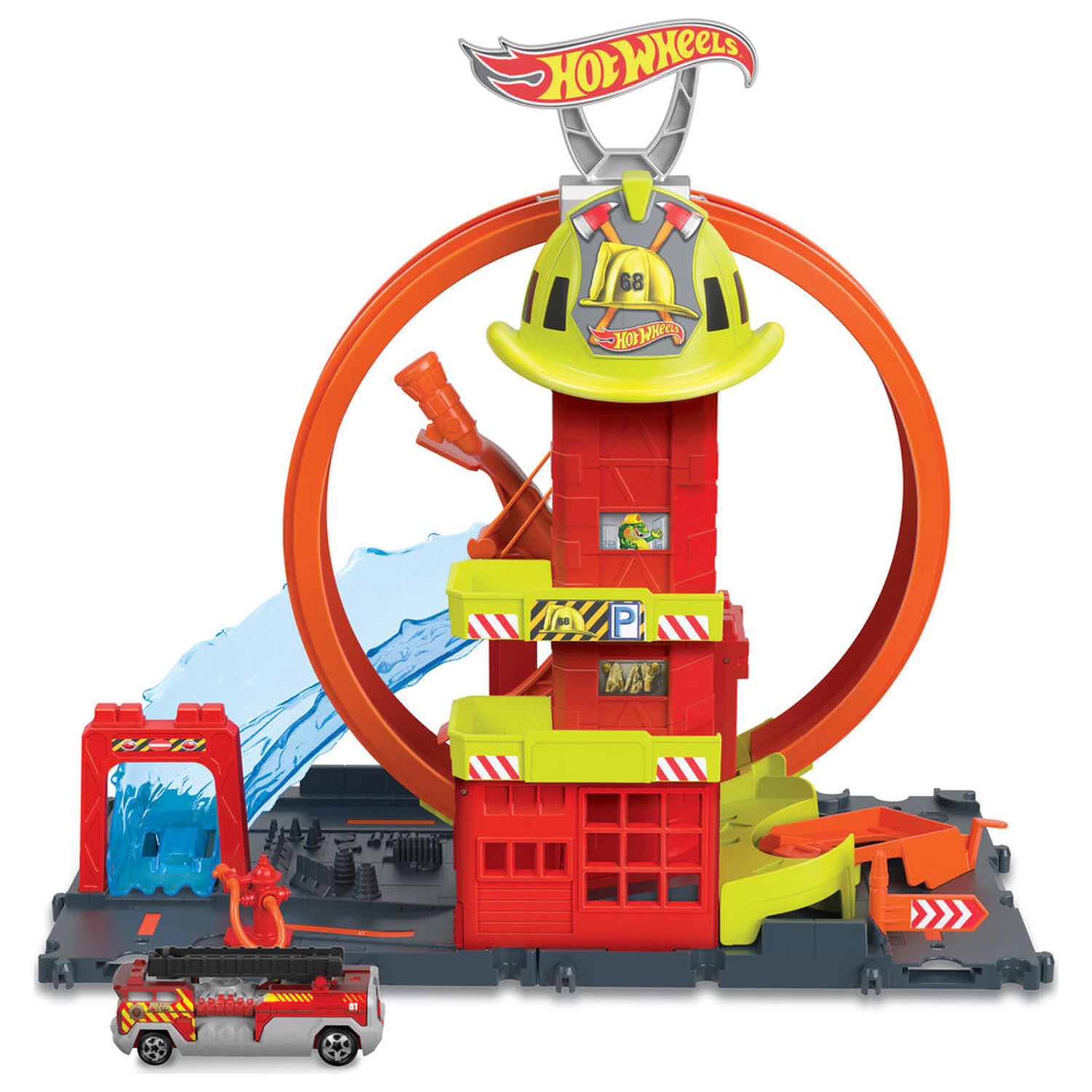 Hot Wheels City Super vatrogasna postaja komplet za igru fotografija proizvoda