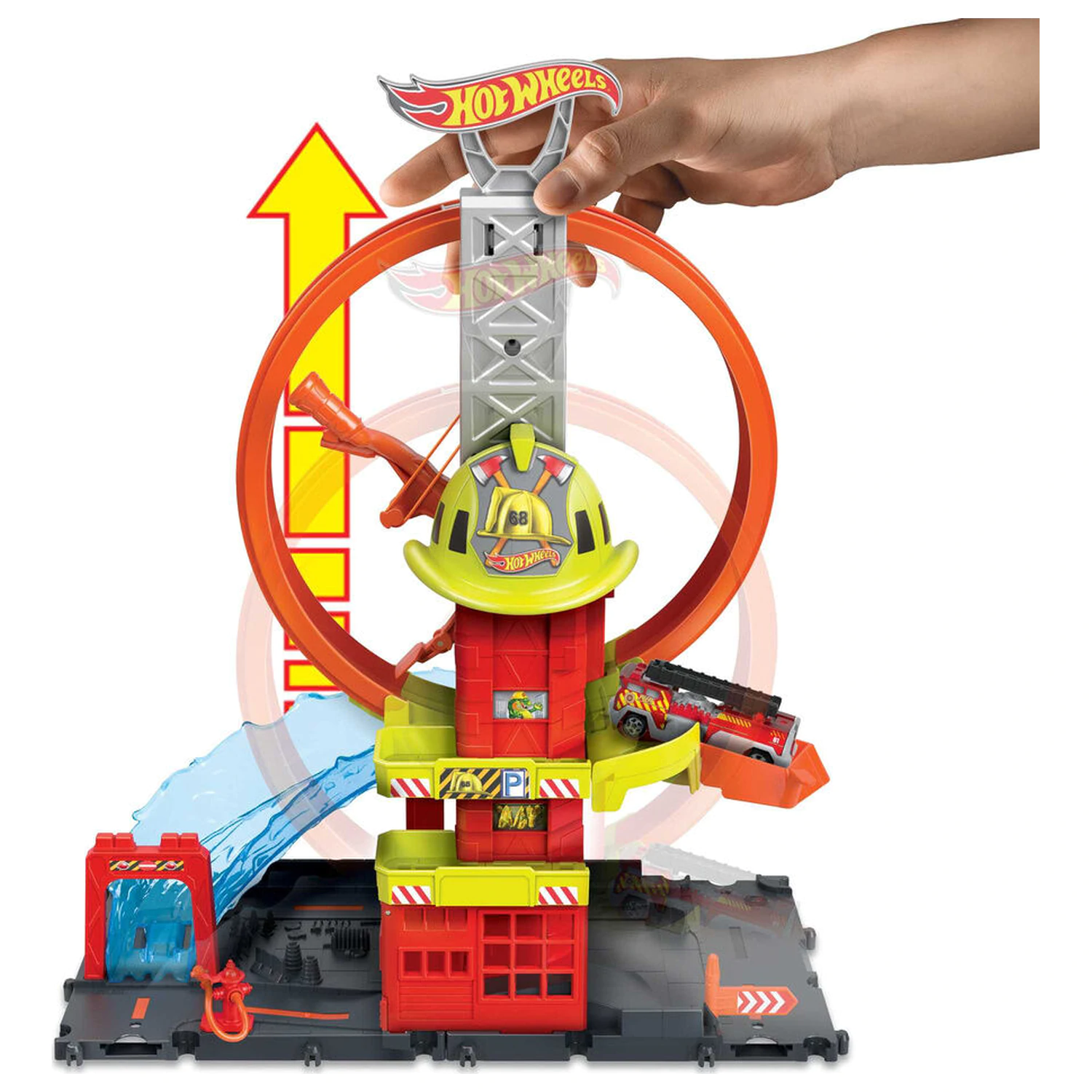 Hot Wheels City Super vatrogasna postaja komplet za igru fotografija proizvoda