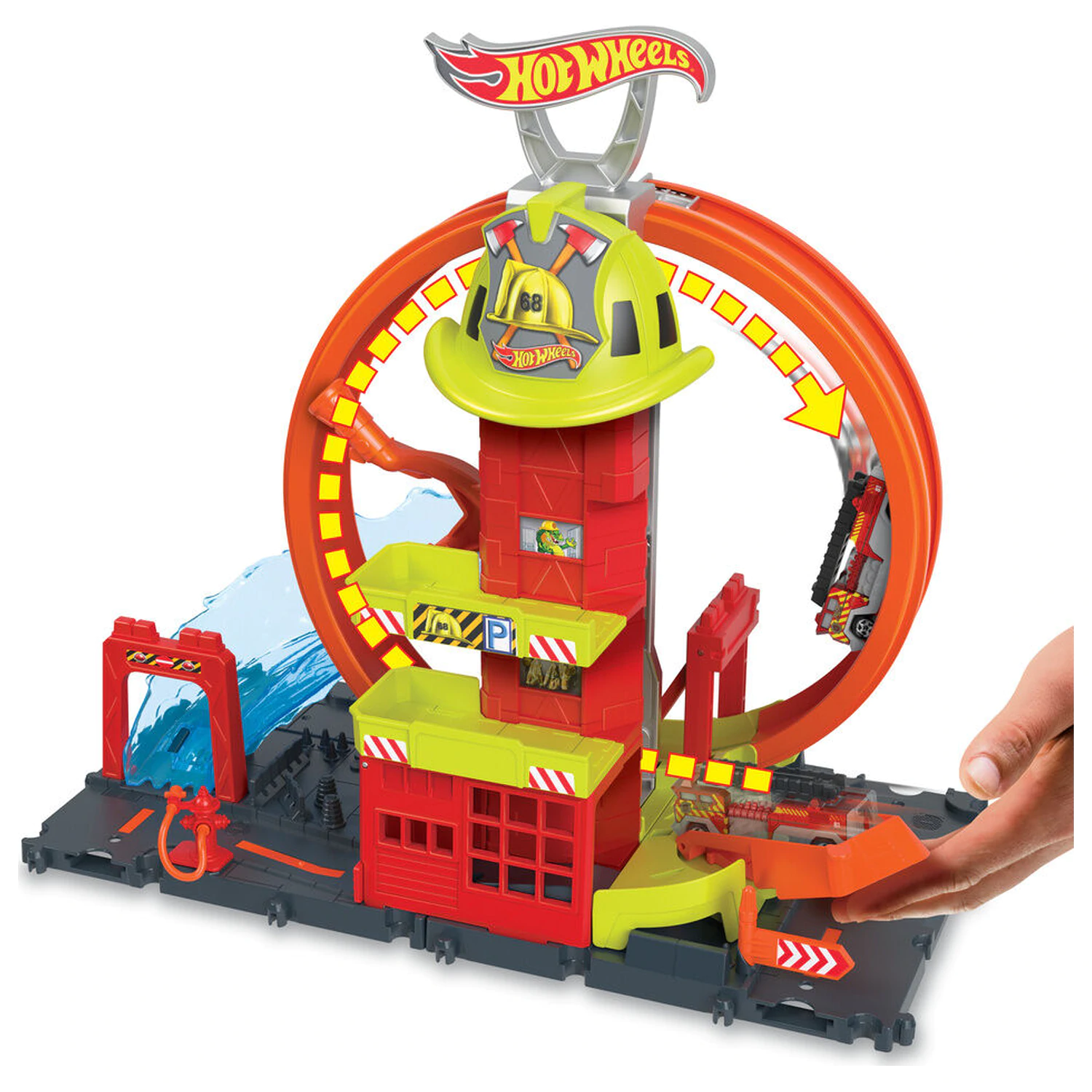 Hot Wheels City Super vatrogasna postaja komplet za igru fotografija proizvoda