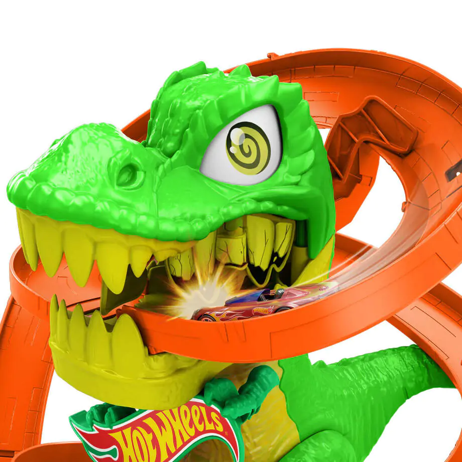 Hot Wheels City T-Rex Blaze Battle set za igru fotografija proizvoda