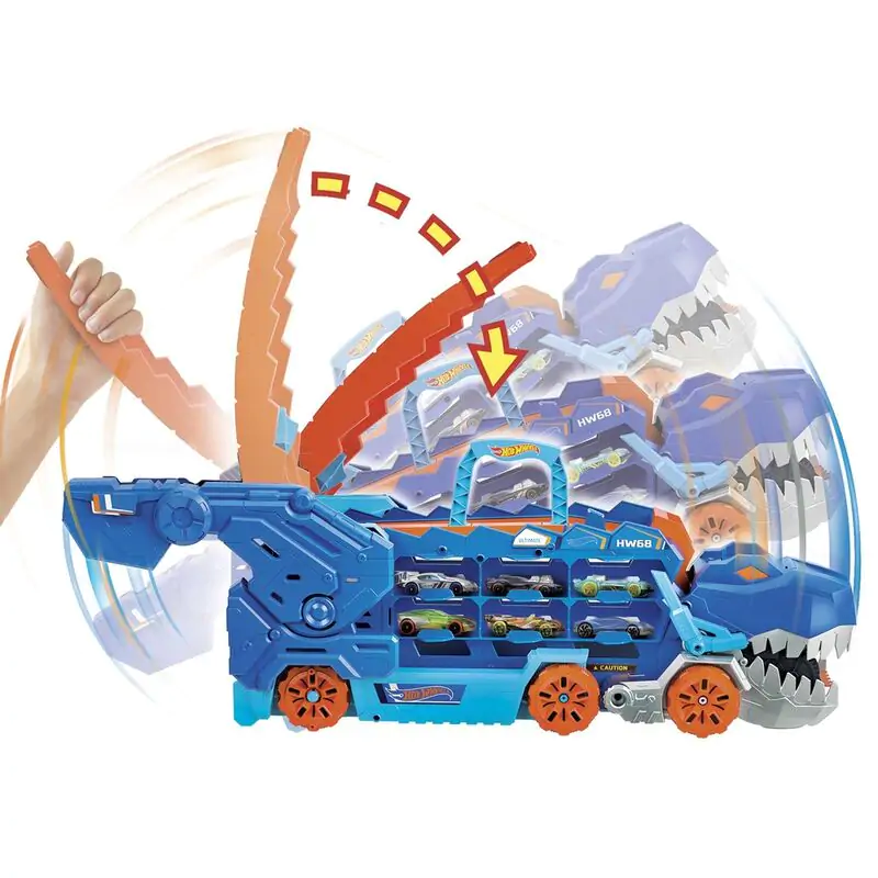 Hot Wheels City Ultimativni T-Rex Transporter fotografija proizvoda