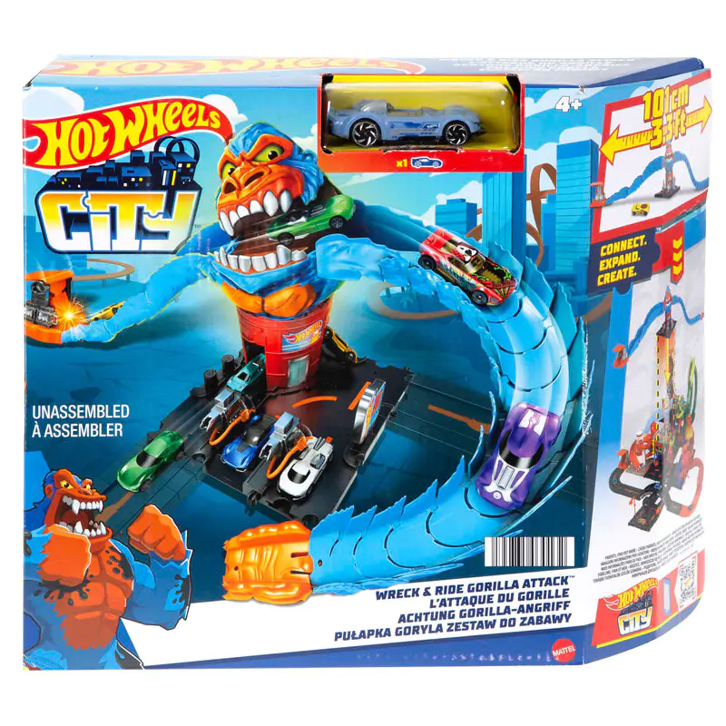 Hot Wheels City Razaranje i Vožnja Gorilla Attack fotografija proizvoda