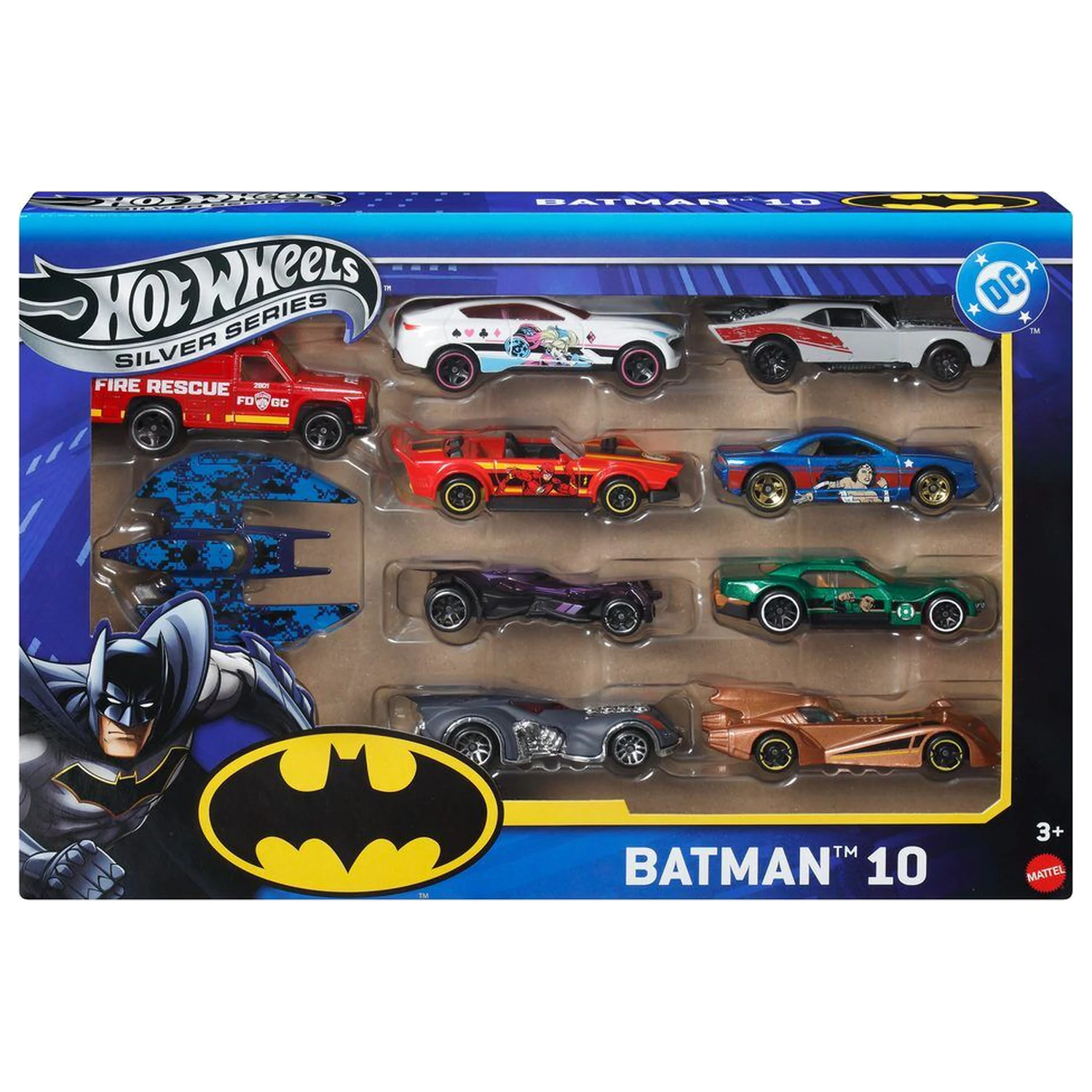 Hot Wheels DC Universe Batman pakiranje od 10 vozila fotografija proizvoda