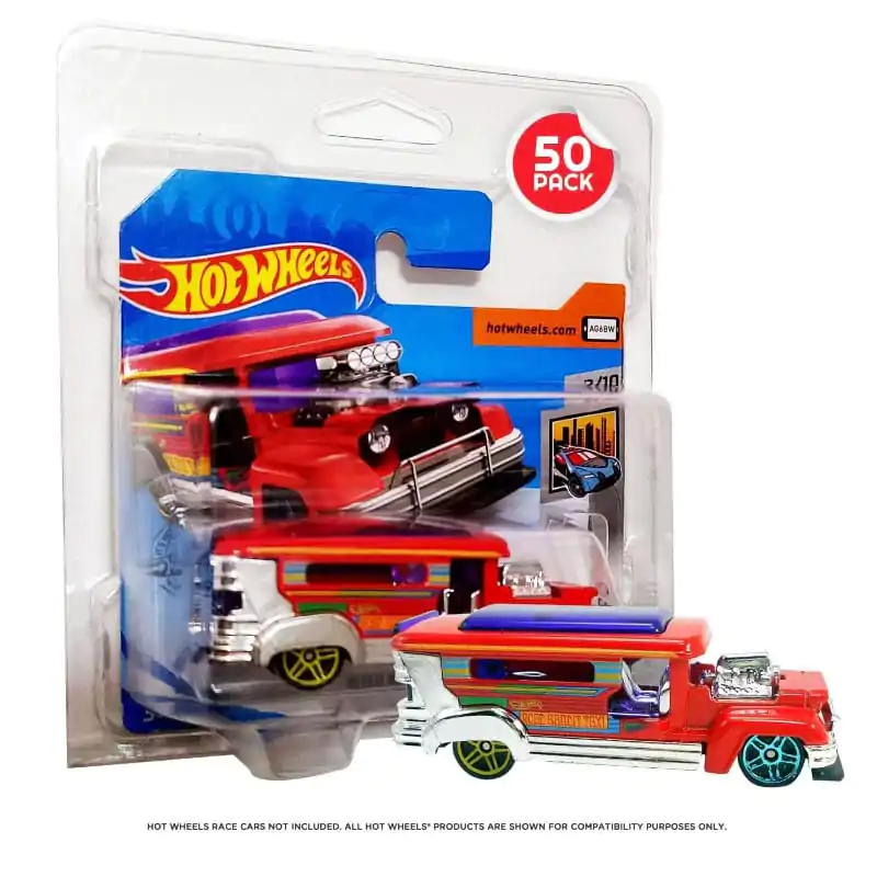 Hot Wheels European Series PET blisteri 50-Pack za Short Card fotografija proizvoda
