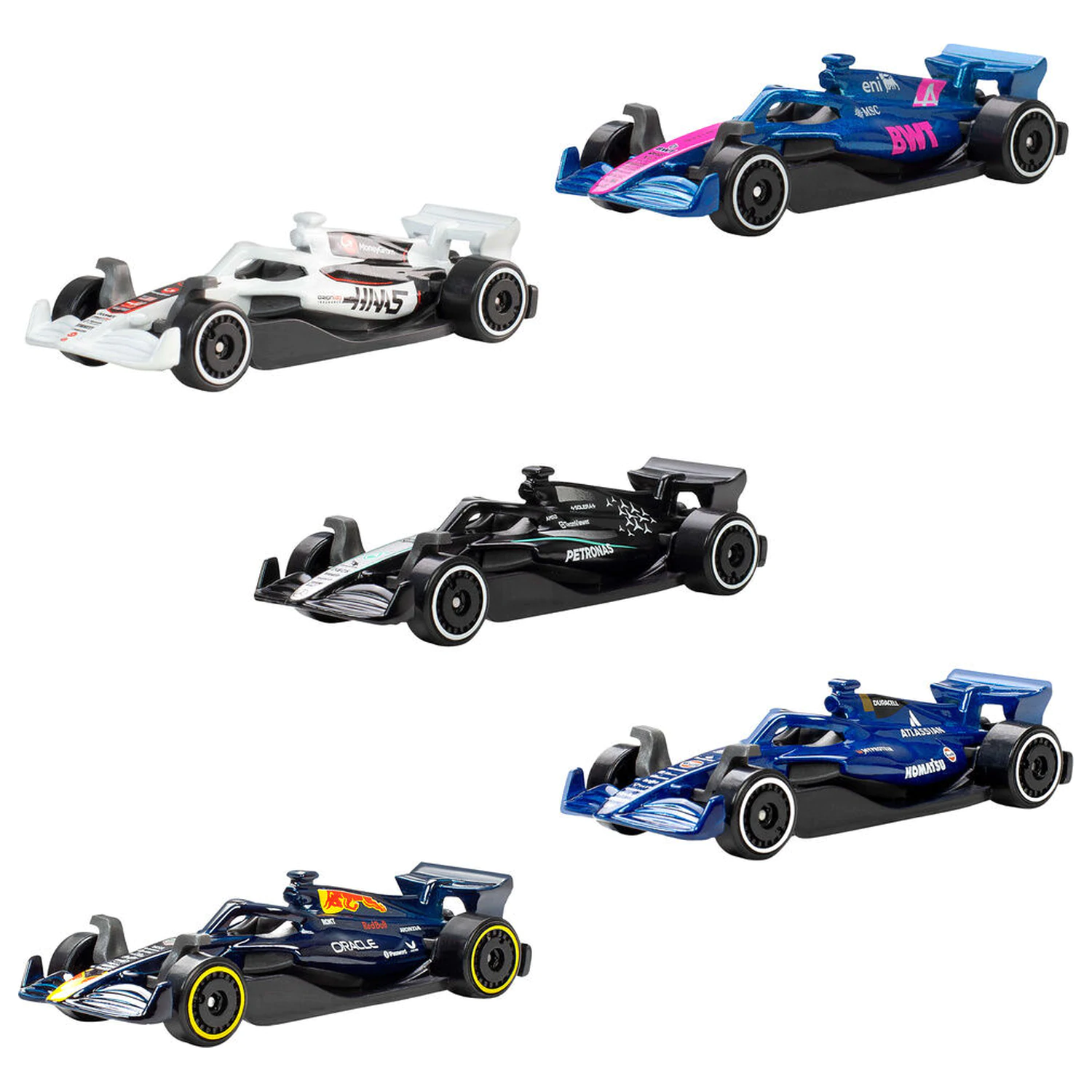 Hot Wheels F1 paket od 5 automobila fotografija proizvoda