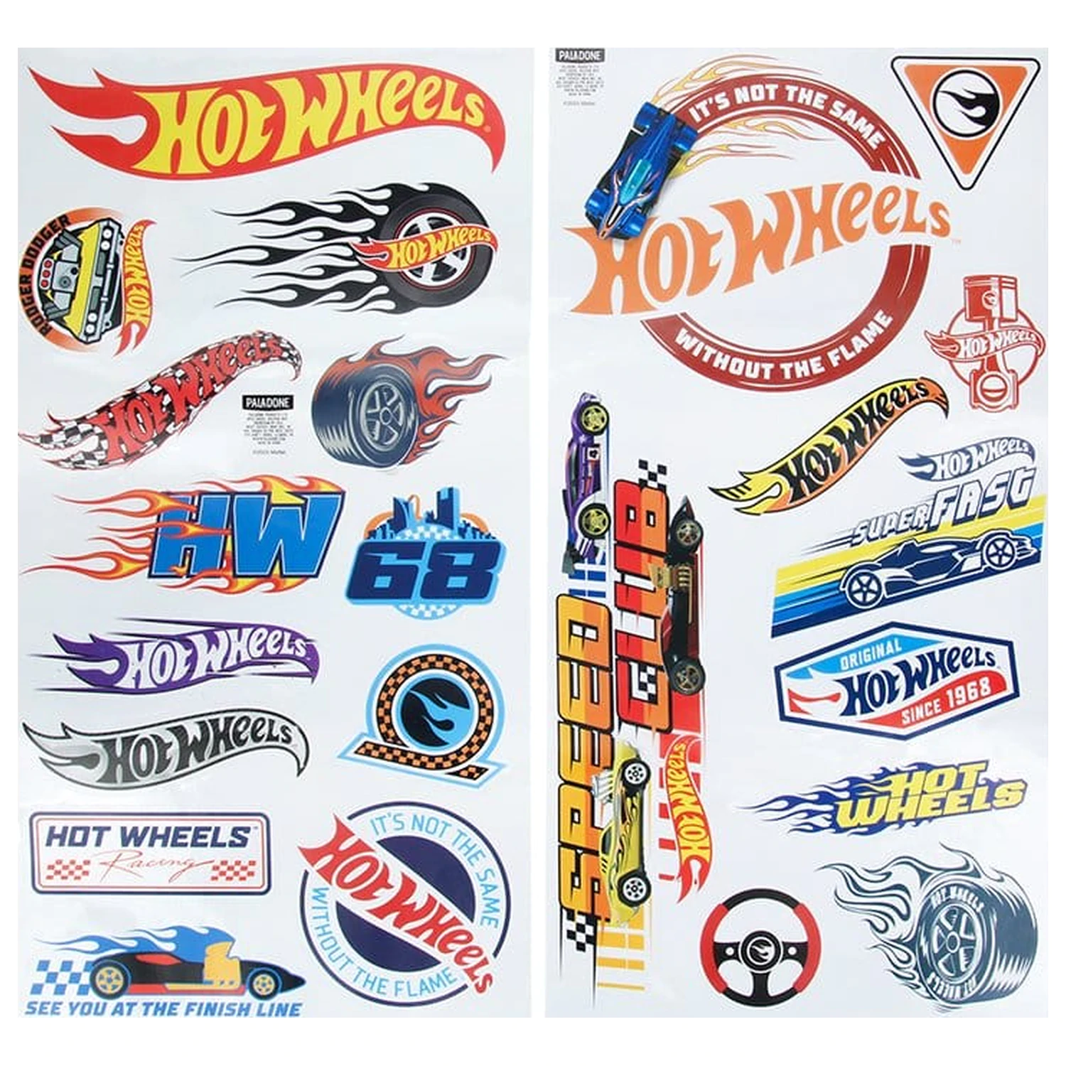Hot Wheels zidne naljepnice fotografija proizvoda