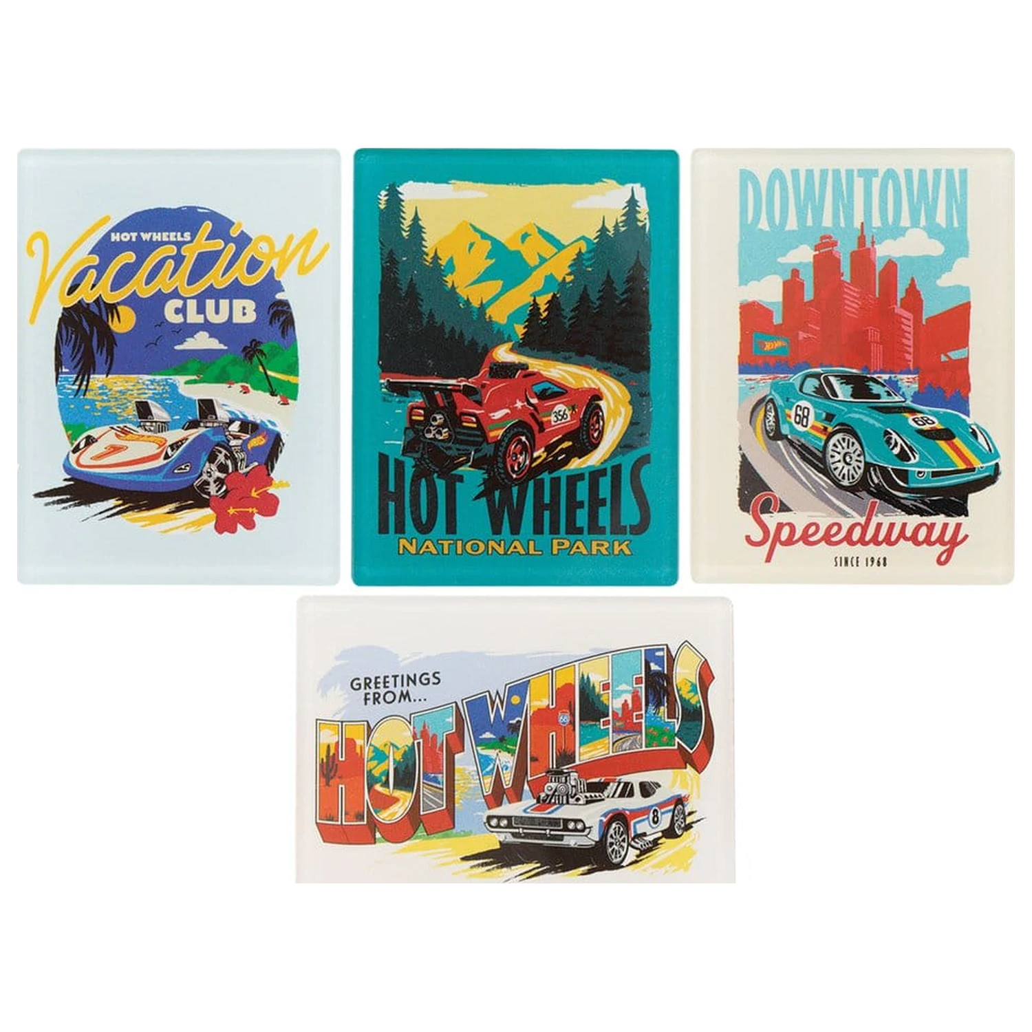 Hot Wheels Magnet Set Lokacija fotografija proizvoda