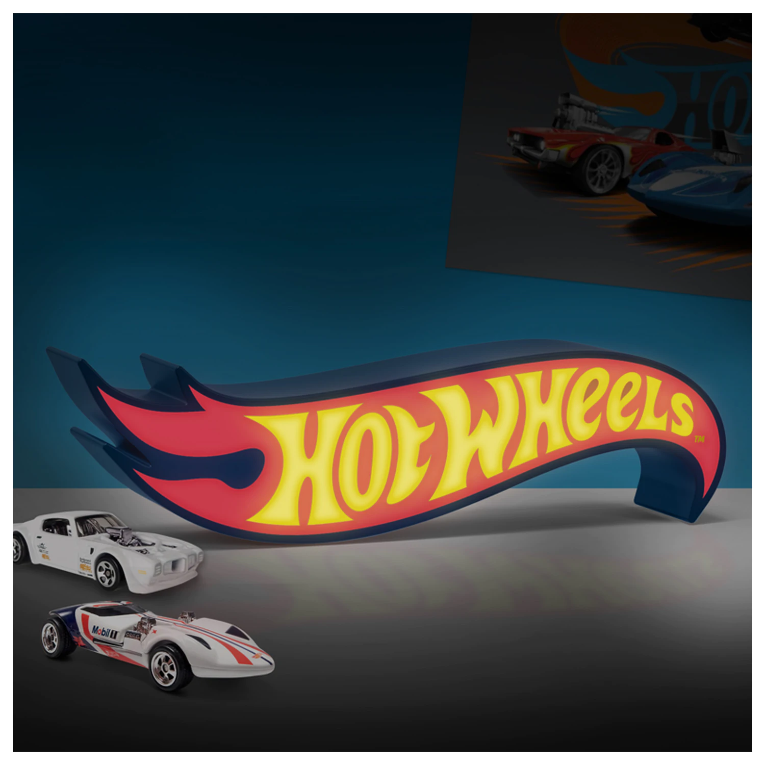 HOT WHEELS - Svjetiljka u obliku loga fotografija proizvoda