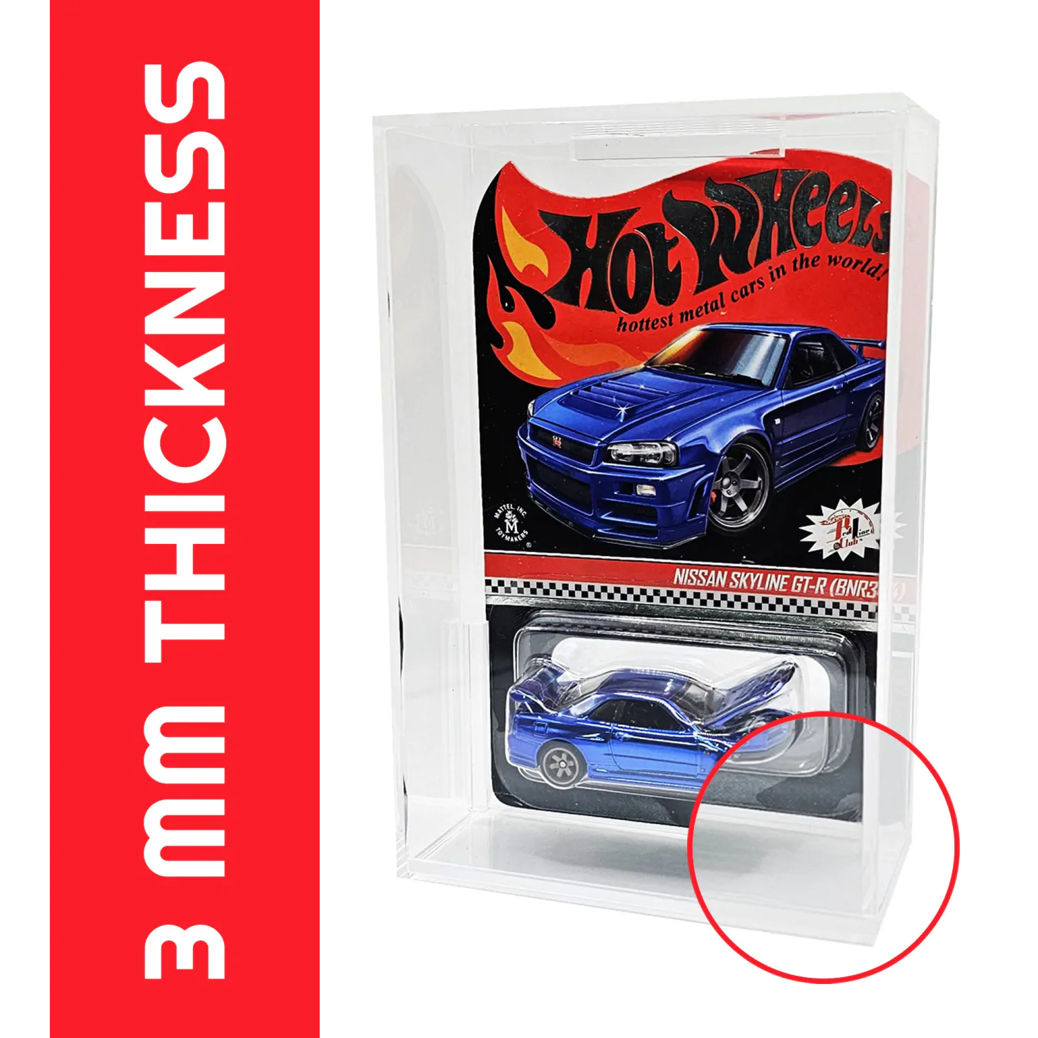Hot Wheels Mainline akrilna kutija, 2-Pack fotografija proizvoda