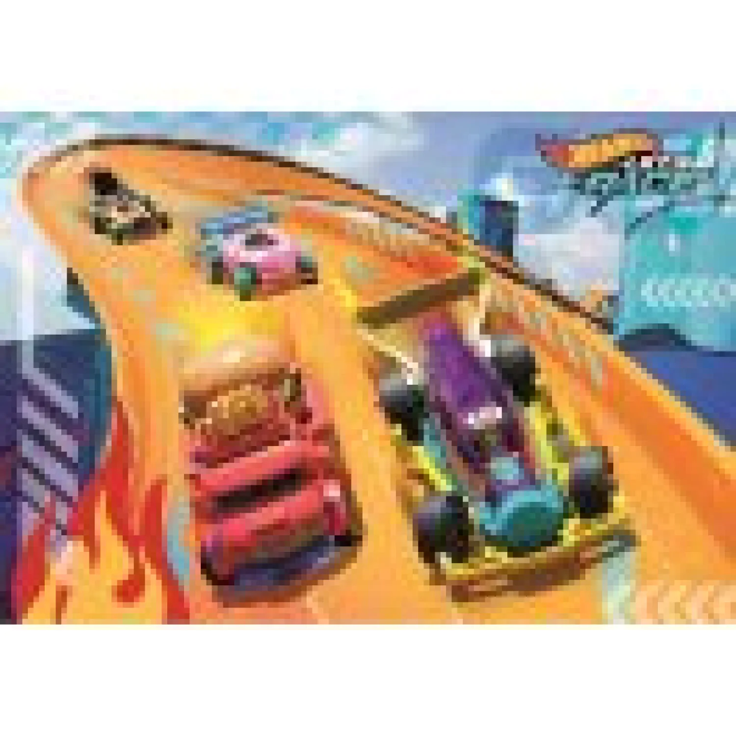 Hot Wheels maxi puzzle 24 komada fotografija proizvoda