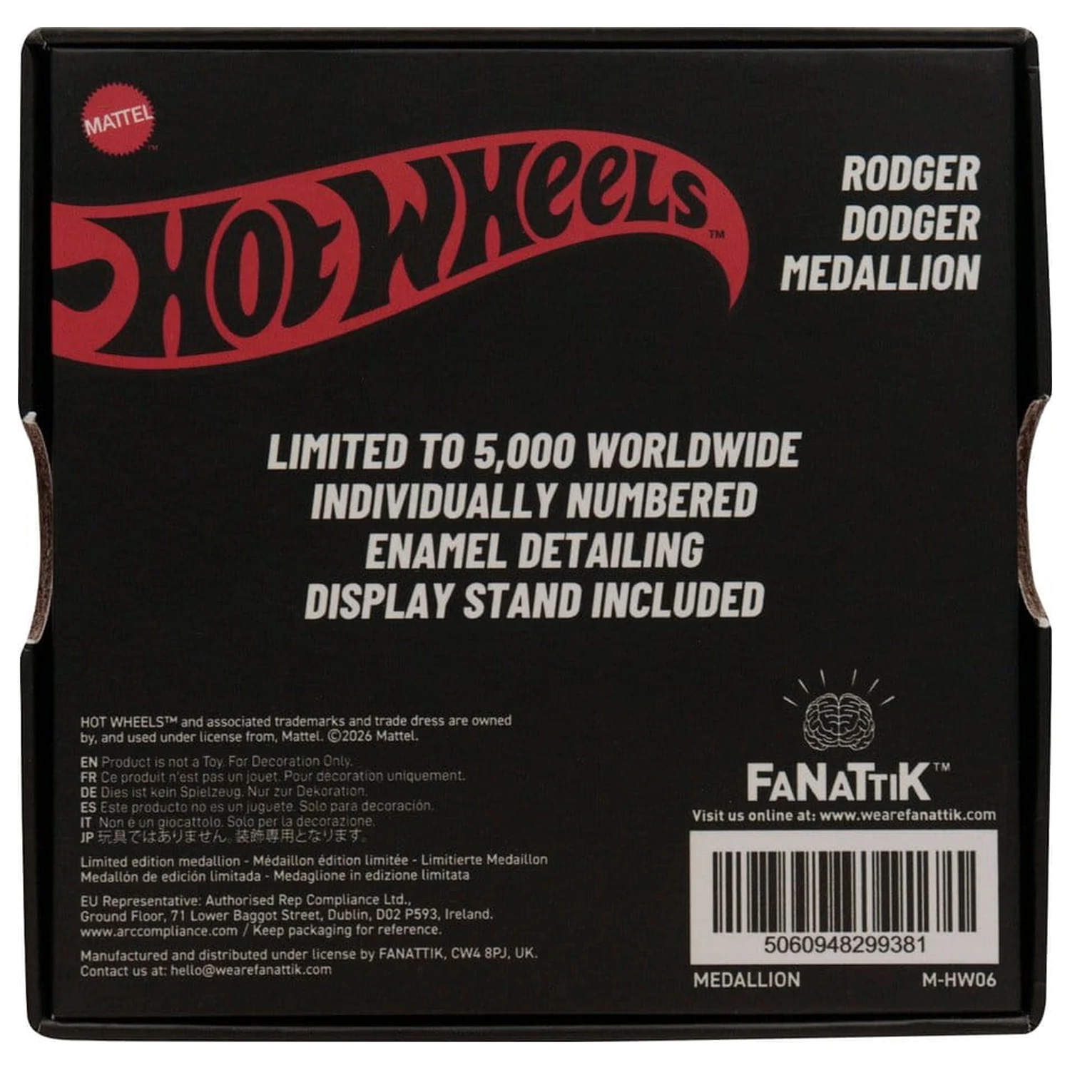 Hot Wheels Medallion Rodger Dodger Limited Edition fotografija proizvoda