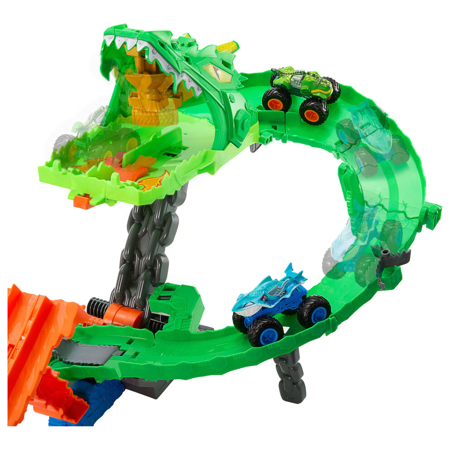 Hot Wheels Monster Trucks Dragon Demolition fotografija proizvoda