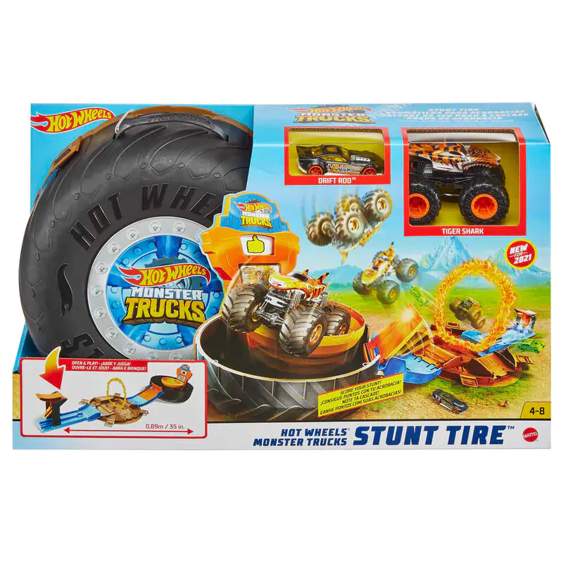 Hot Wheels Monster Trucks Guma za vratolomije fotografija proizvoda