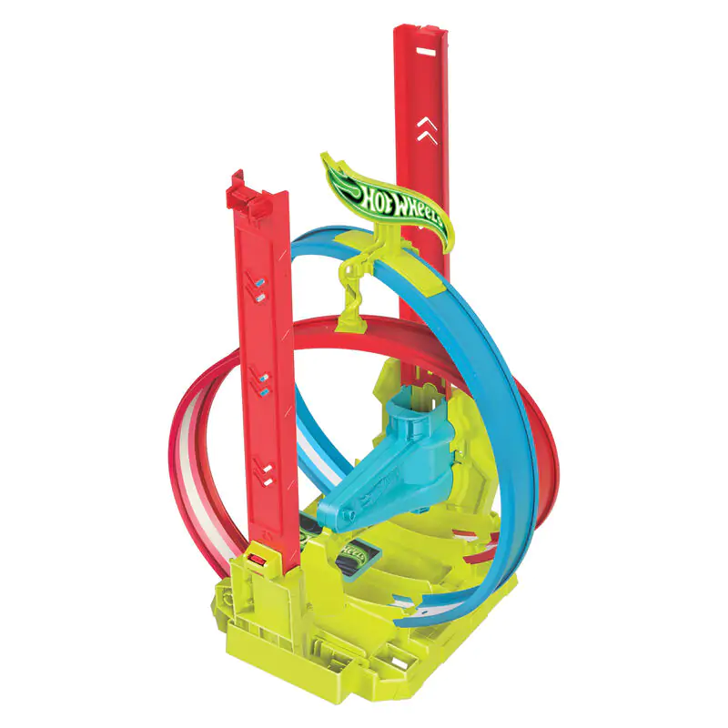 Hot Wheels Neon Speeders Laser Stunt Slamway fotografija proizvoda