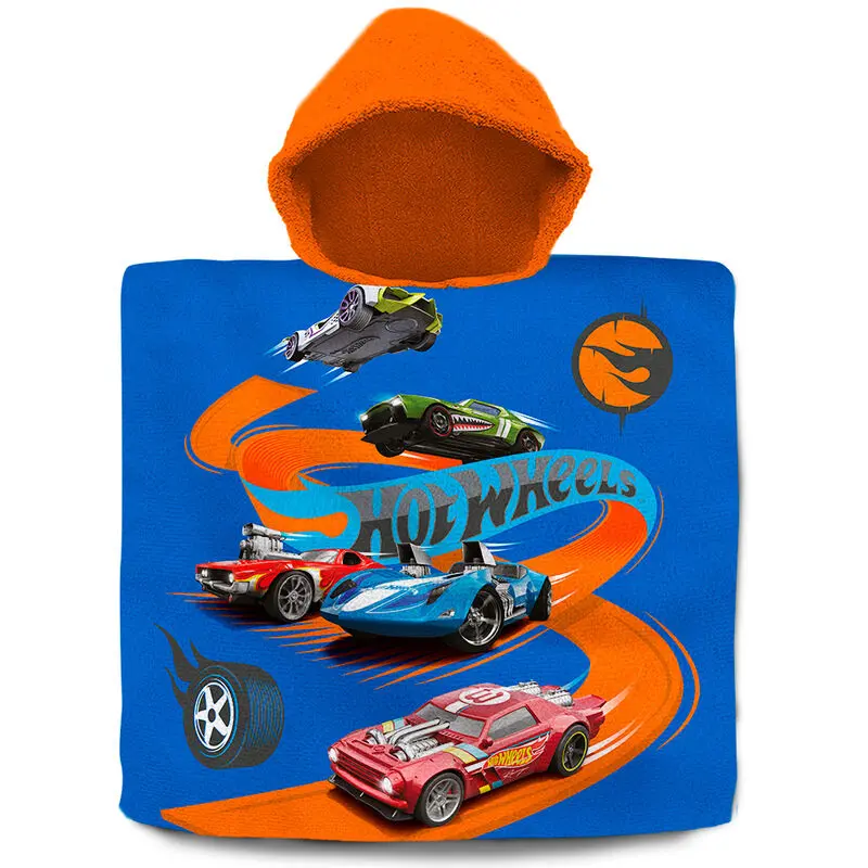 Hot Wheels pamučna pončo ručnik fotografija proizvoda