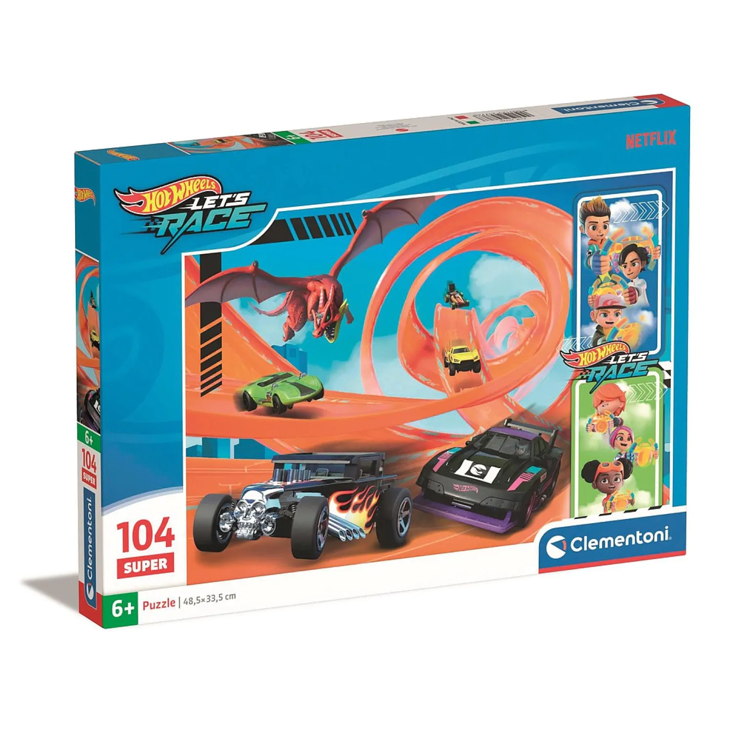 Hot Wheels puzzle 104 komada fotografija proizvoda