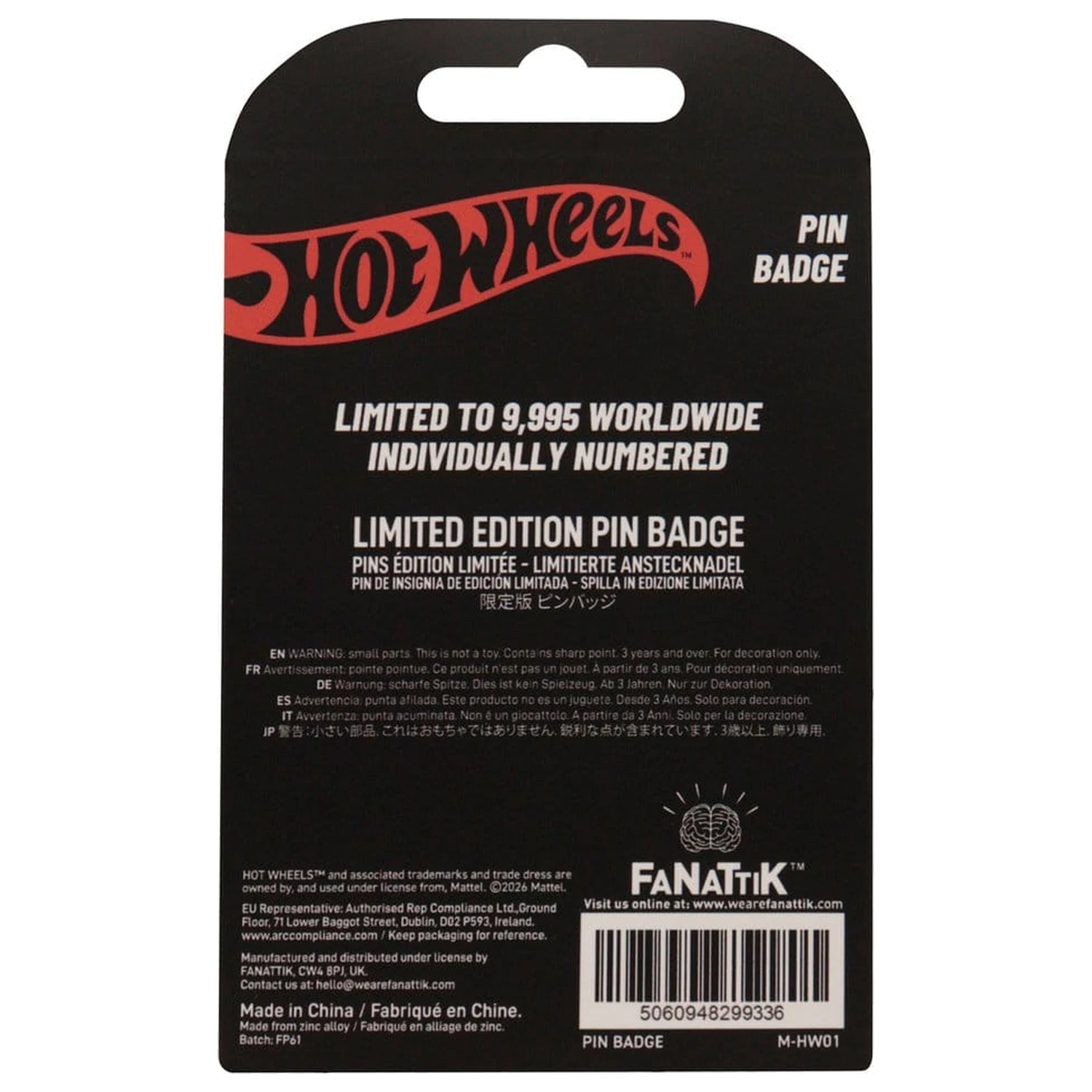 Hot Wheels Pin Značka Race Team Limited Edition fotografija proizvoda