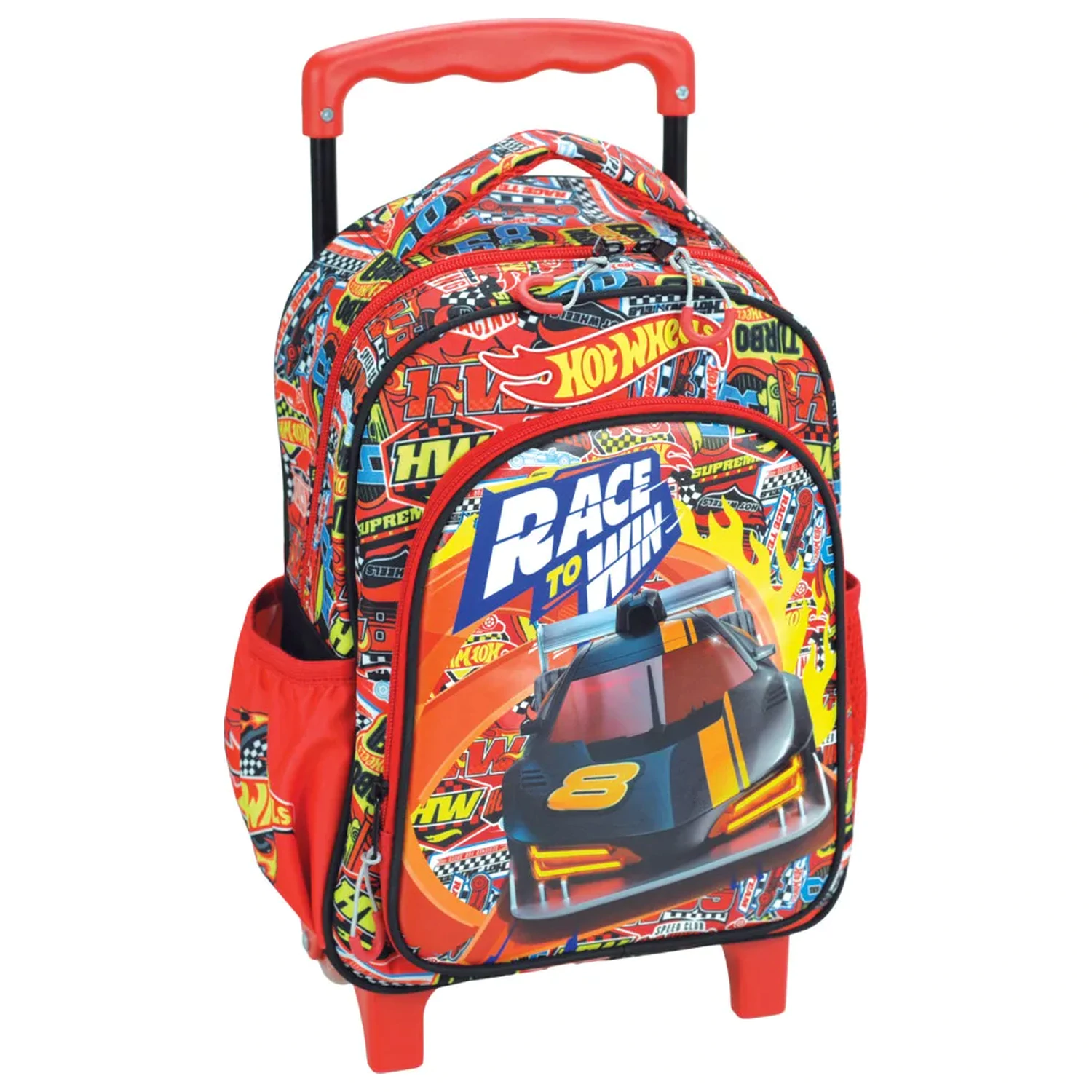 Hot Wheels Race to Win Rolling Predškolski ruksak, torba 30 cm fotografija proizvoda