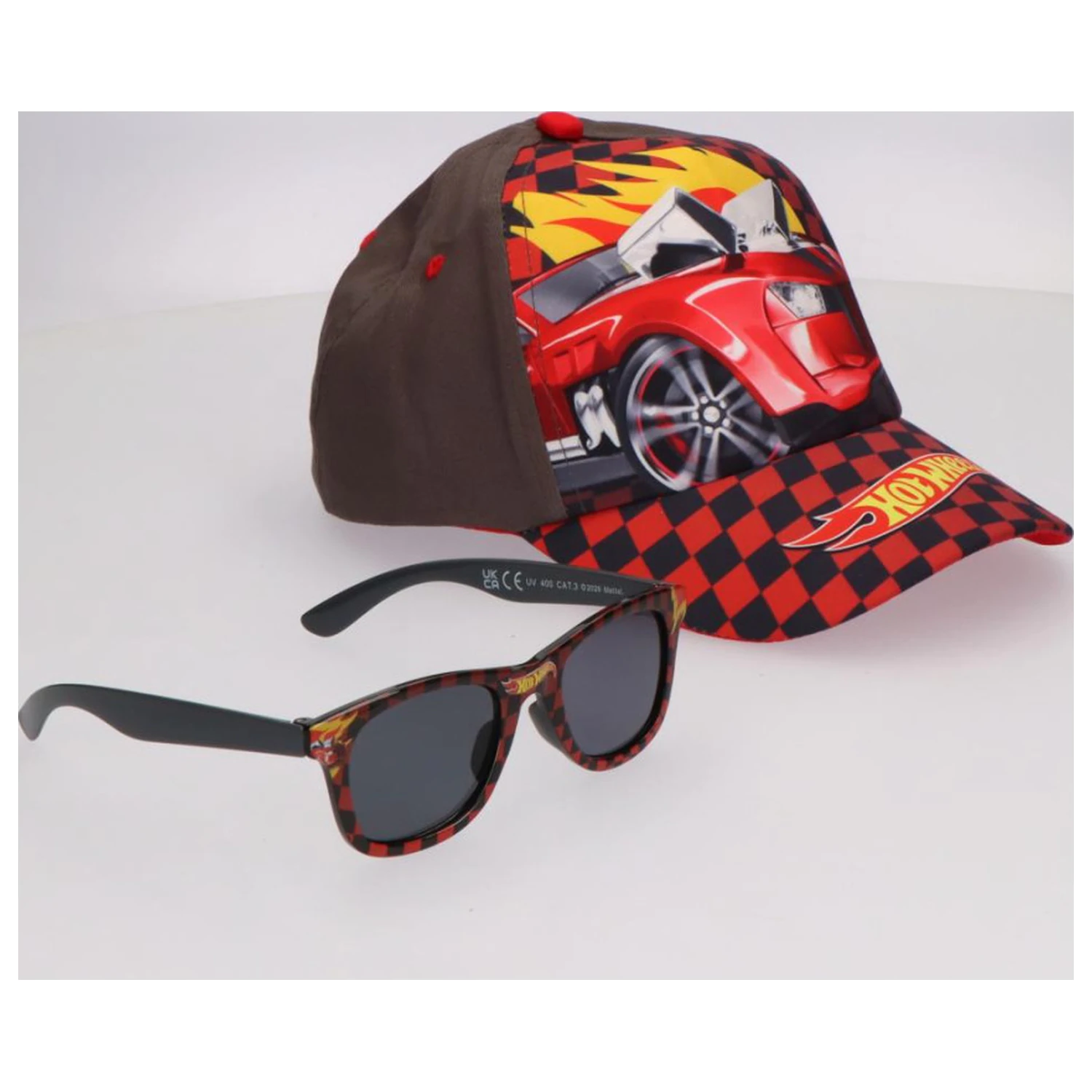 Hot Wheels Racing Sunčane naočale i Set bejzbol kape fotografija proizvoda