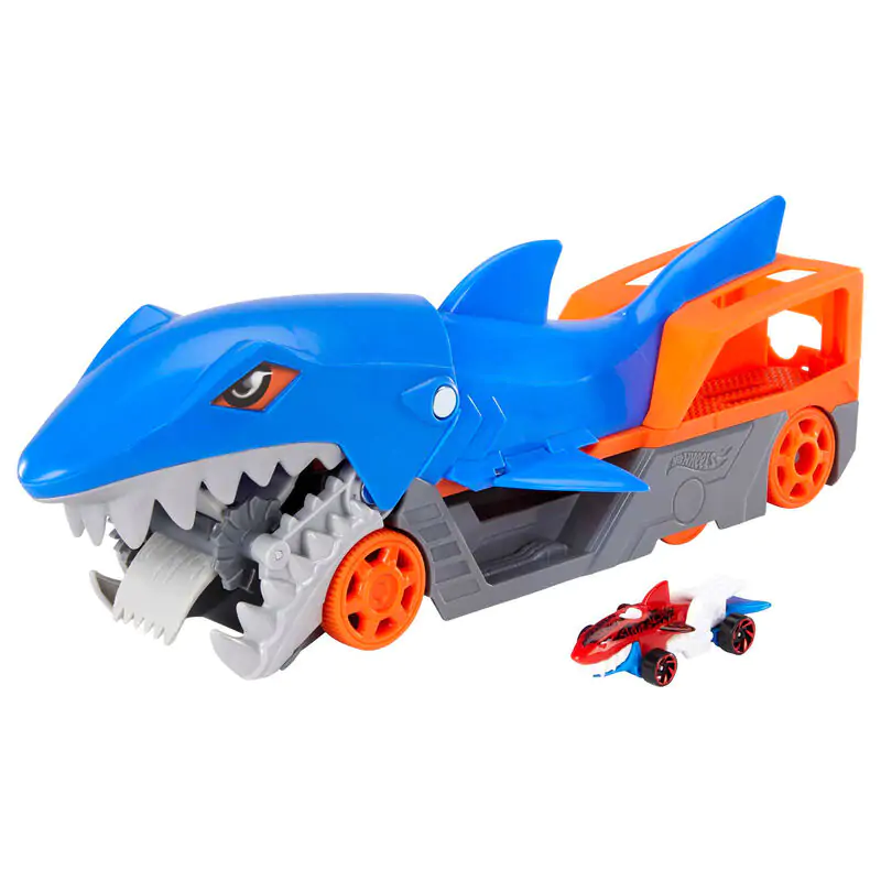 Hot Wheels Shark Chomp Transporter Kamion za prijevoz s čeljustima morskog psa fotografija proizvoda