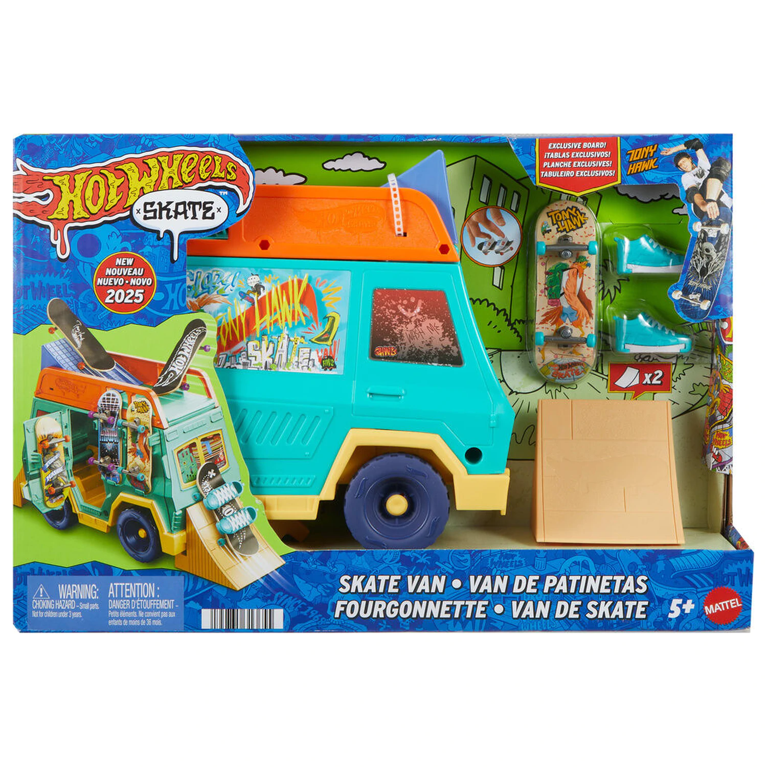 Hot Wheels Skate Van set za igru fotografija proizvoda