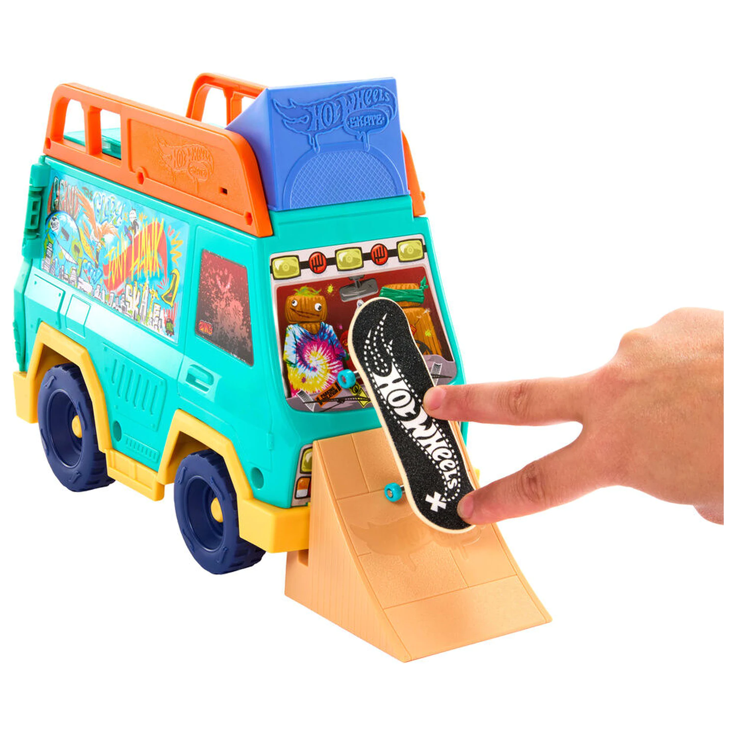 Hot Wheels Skate Van set za igru fotografija proizvoda
