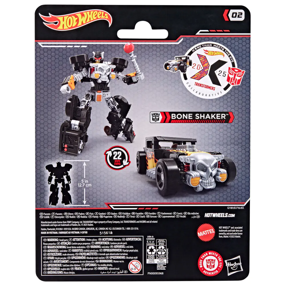 Hot Wheels Transformers Bone Shaker auto fotografija proizvoda