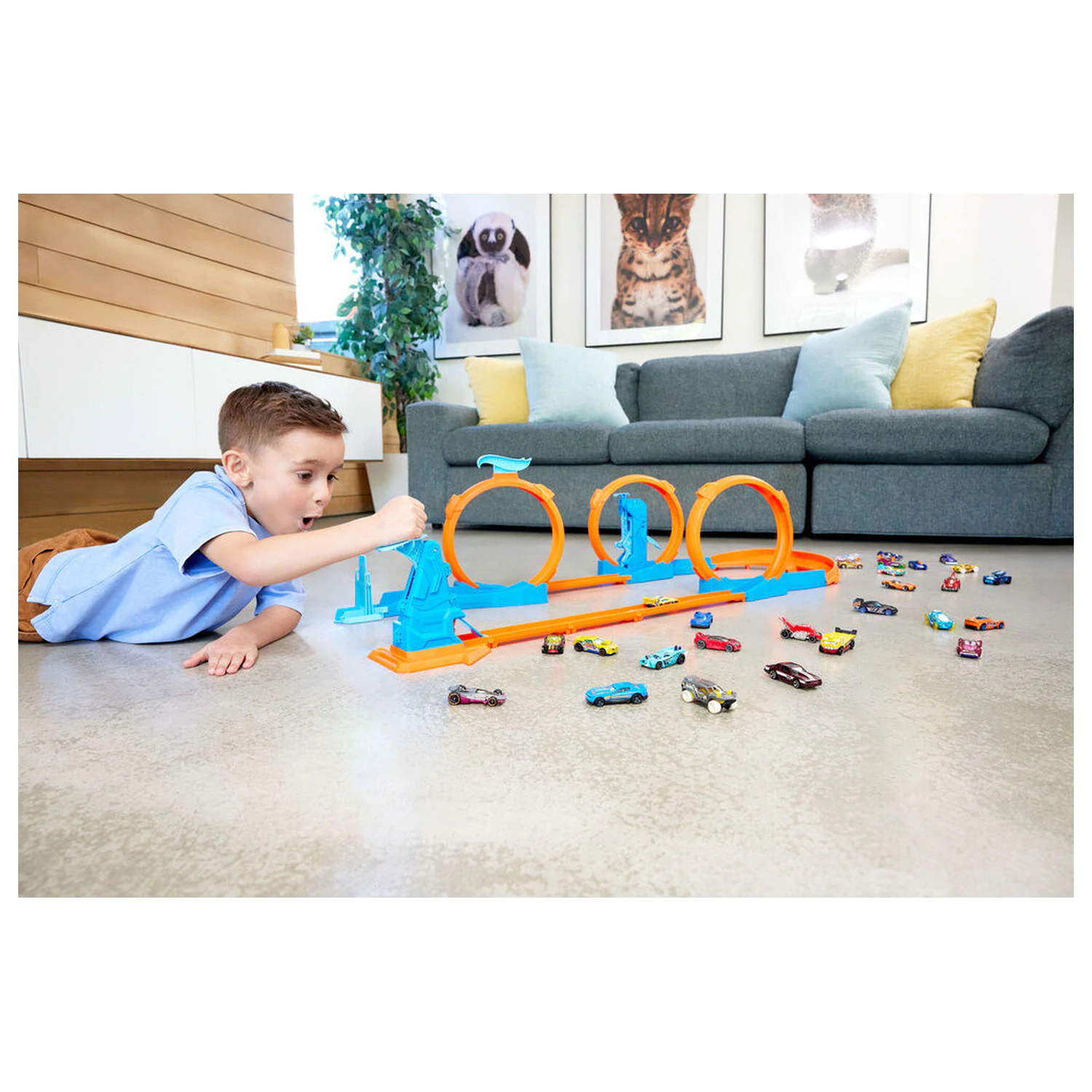 Hot Wheels Trostruka Petlja Komplet za brzinu fotografija proizvoda