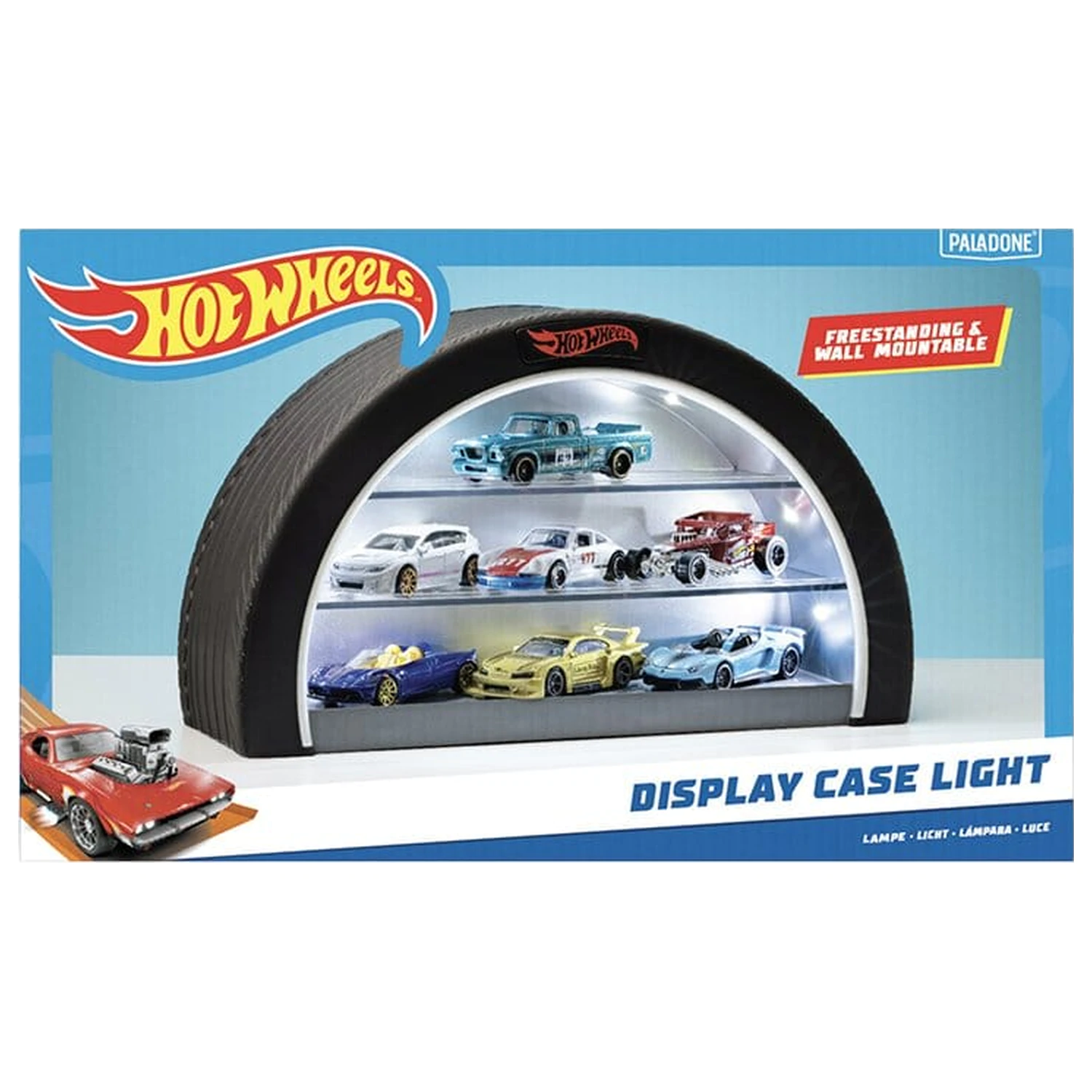 Hot Wheels svjetiljka u obliku stalka za izlaganje u obliku gume fotografija proizvoda