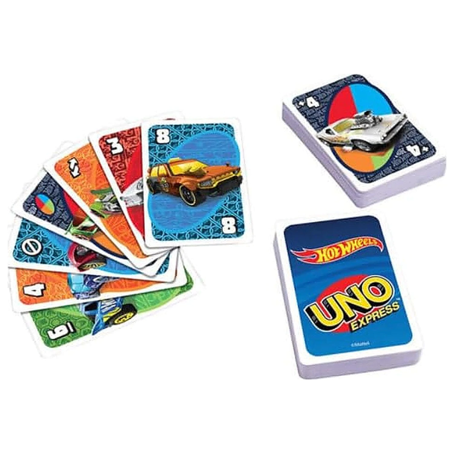 Hot Wheels UNO kartaška igra fotografija proizvoda